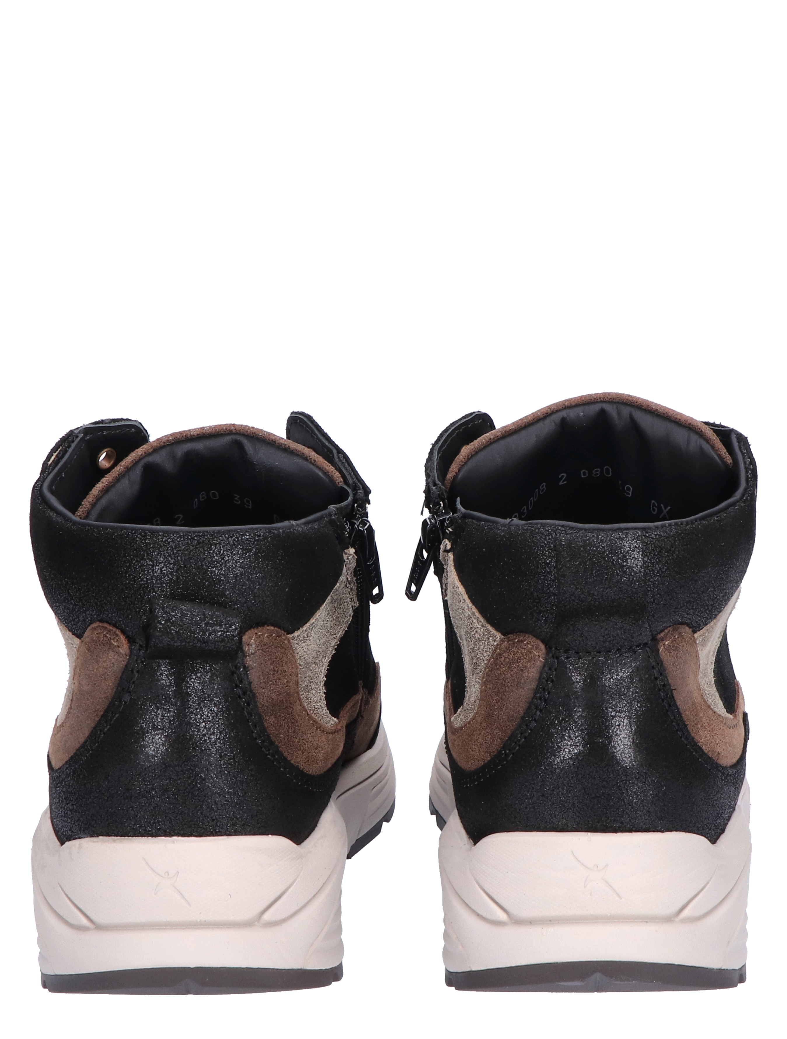 Xsensible - 33008.2 080 Black Combi G-Wijdte - Dames - Boots - Veter Boots - 45794_11_6