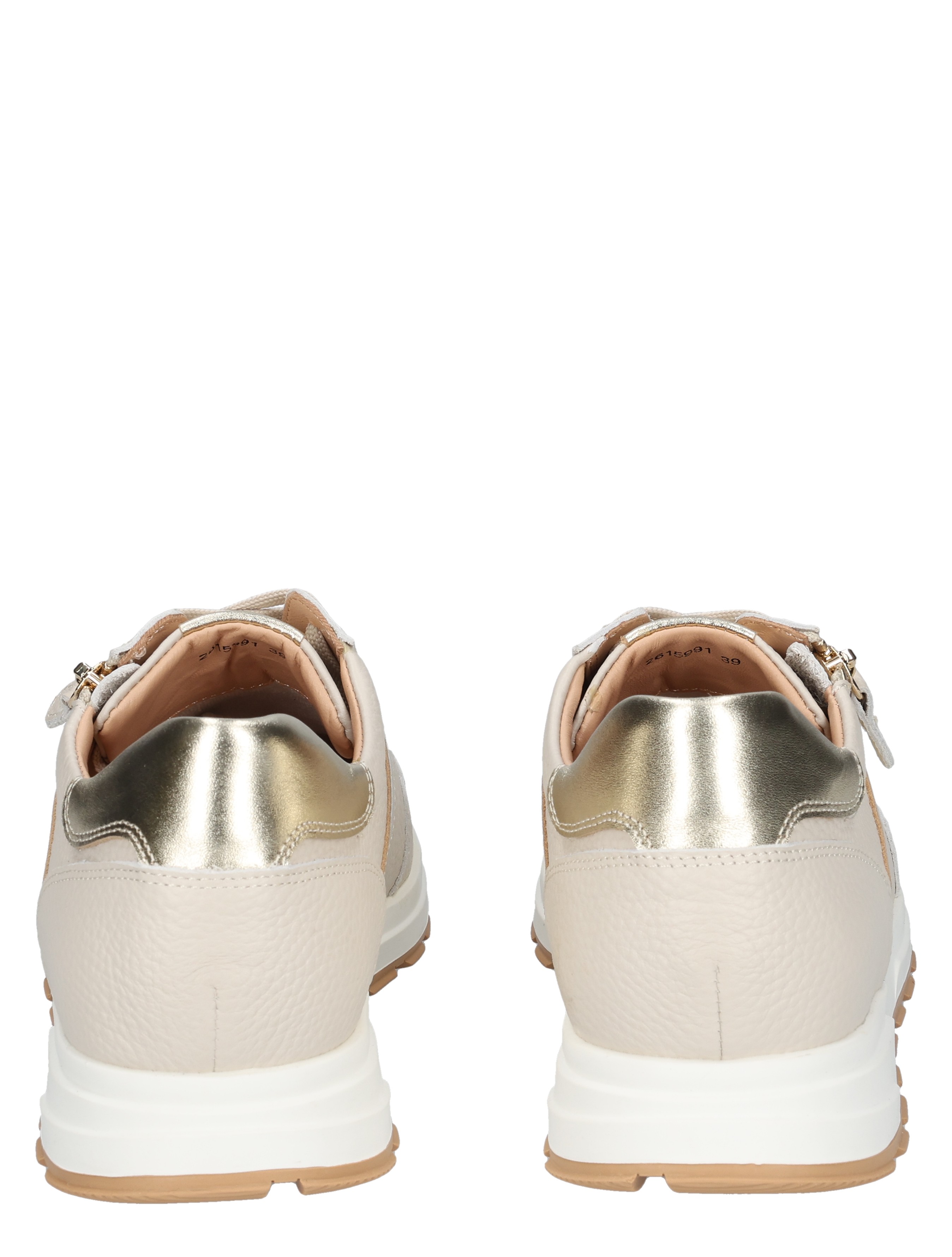 sneaker, dames, roze, metallic, veter