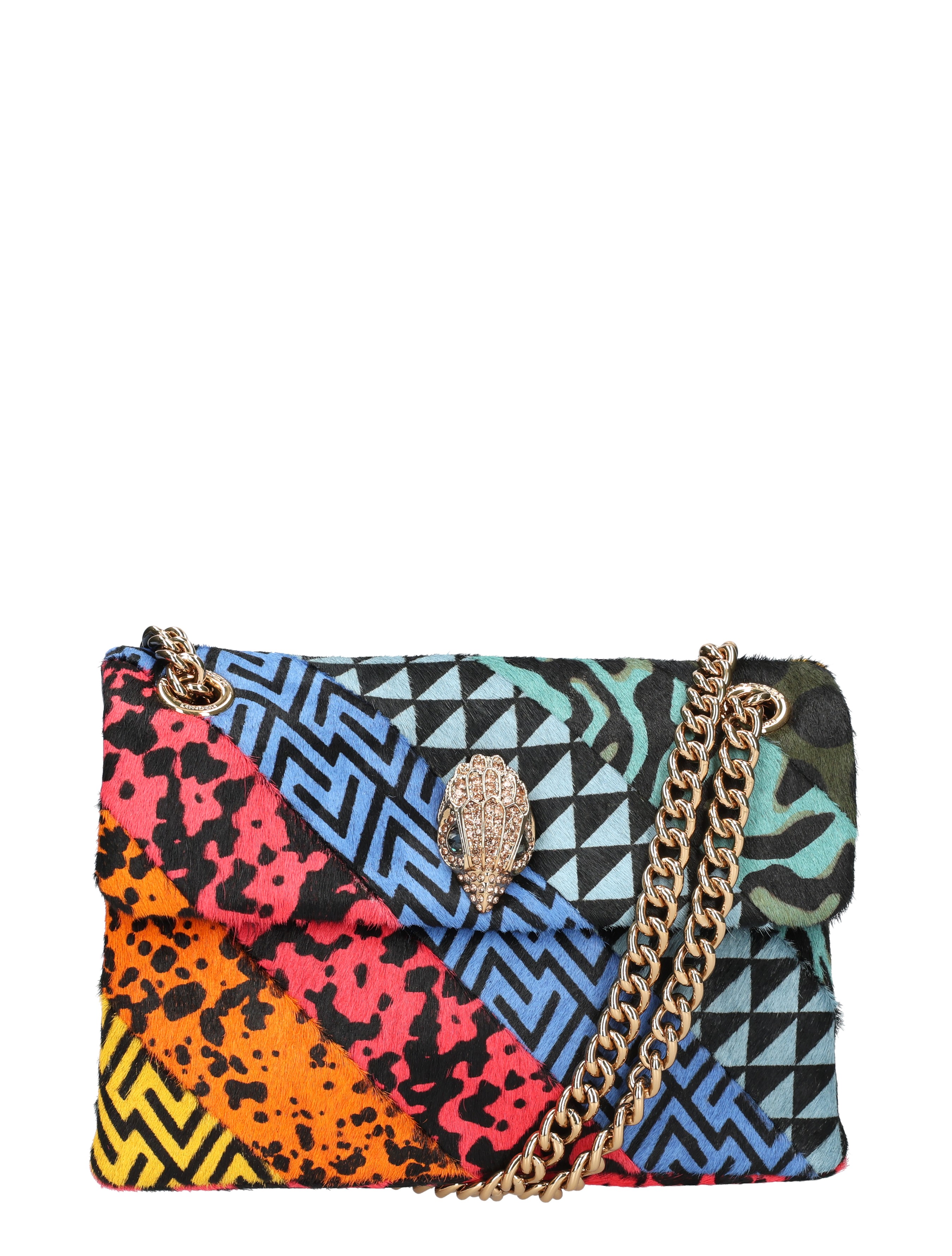 Kurt Geiger - Leather Mini Kensington L Pony Multi 3582269189 69 Multi Other - Dames - Schoudertassen - 47979_59_1