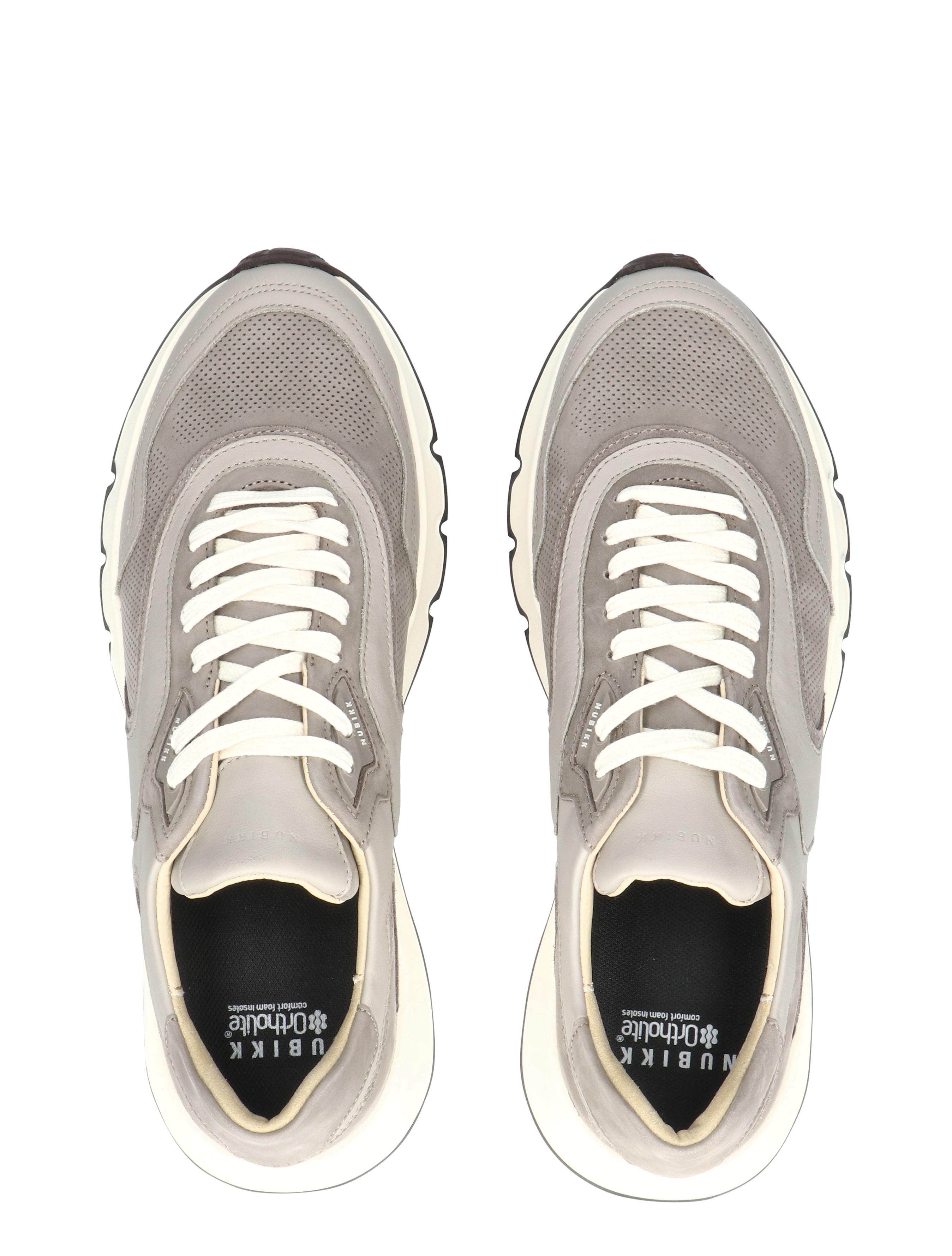 Nubikk - Luca Noa Men Grey Nubuck - Heren - Lage Sneakers - Sneakers - 51035_99_8