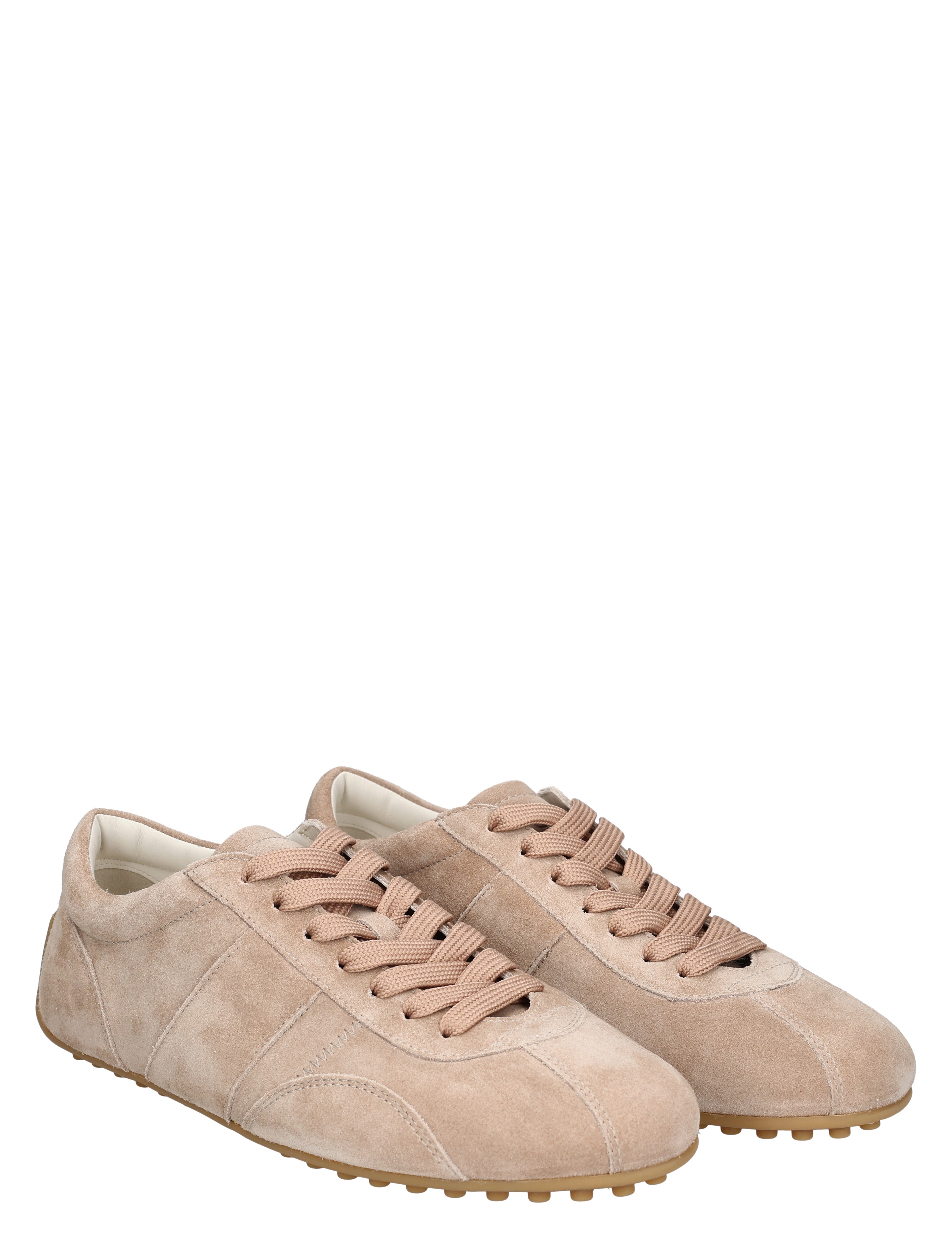 Tods - T-Marathon Sneakers in Suede M027 Rosa - Dames - Veterschoenen - Nette Veterschoenen - 49663_48_6