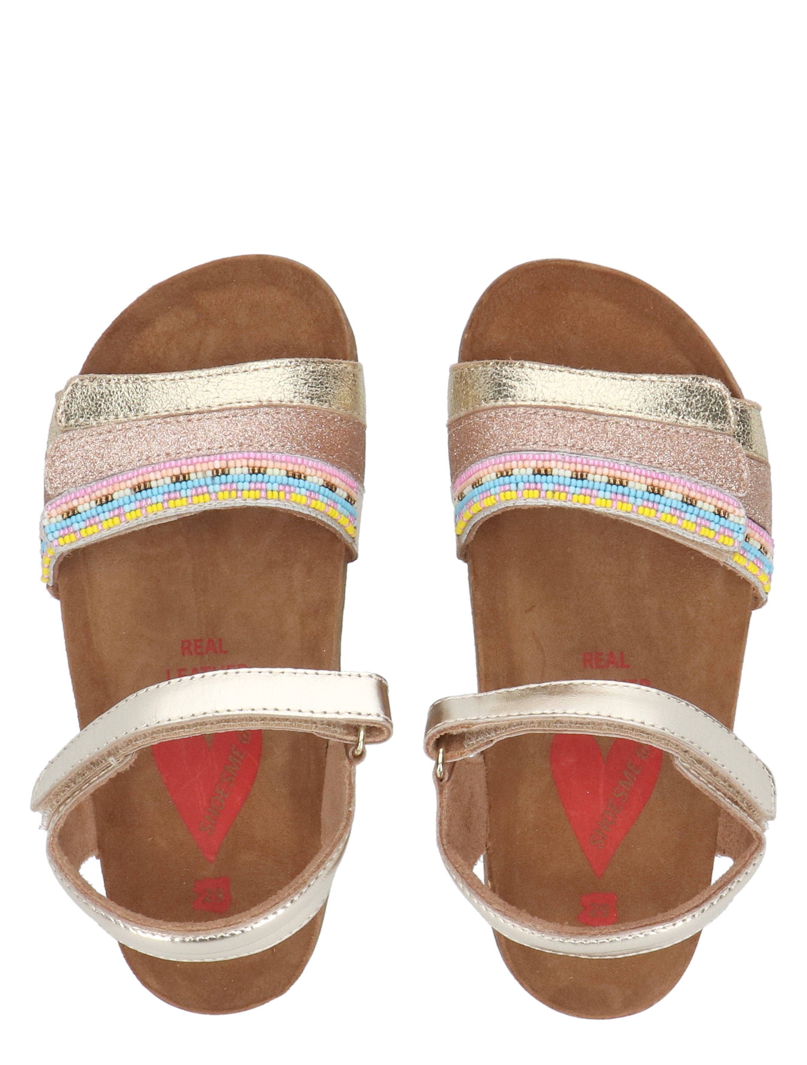 Shoesme - IC26S004 B Gold Multi - Meisjes - Sandalen - 50295_53_7