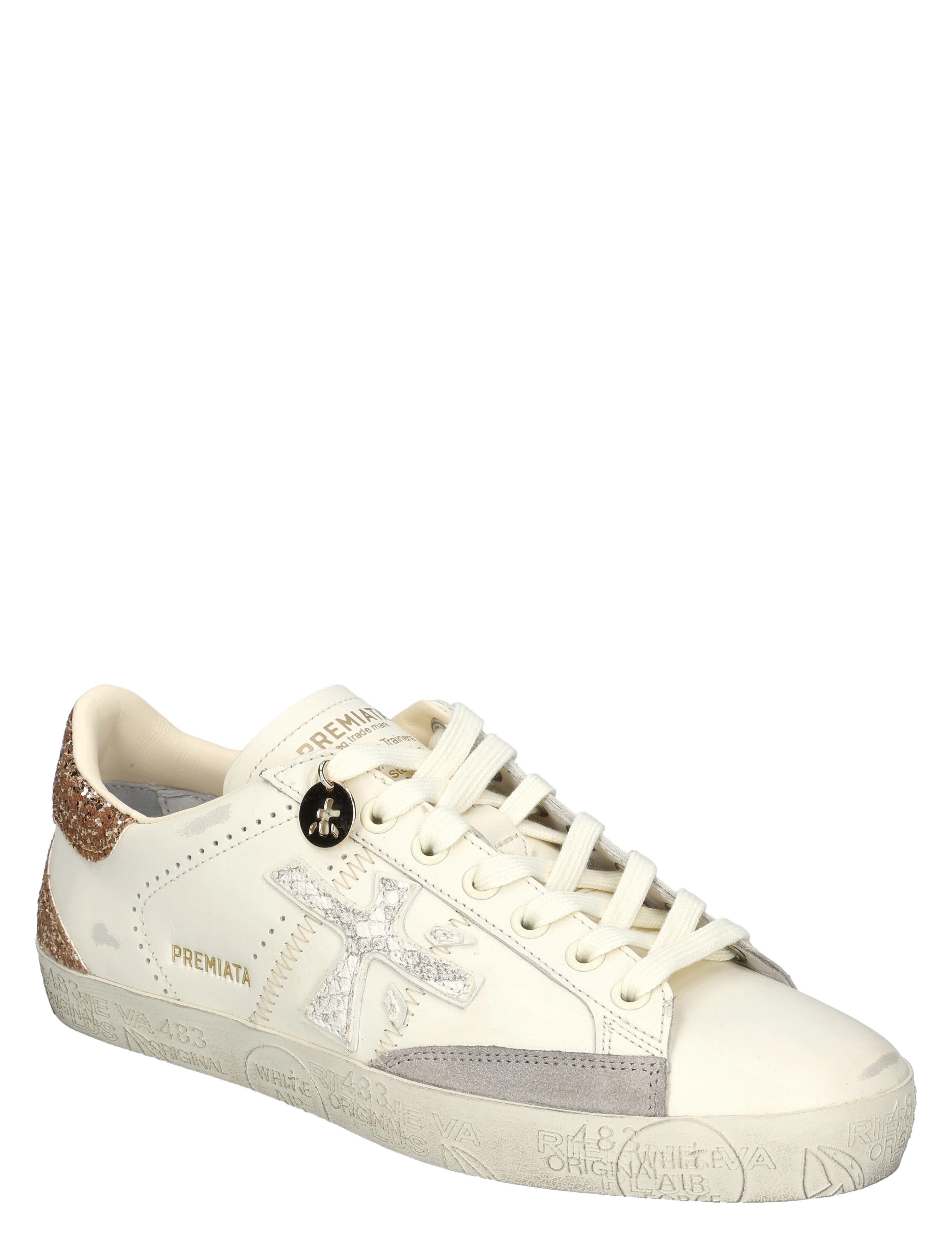 Premiata - Steven Women 8059 White - Dames - Sneakers - Lage Sneakers - 50187_88_3