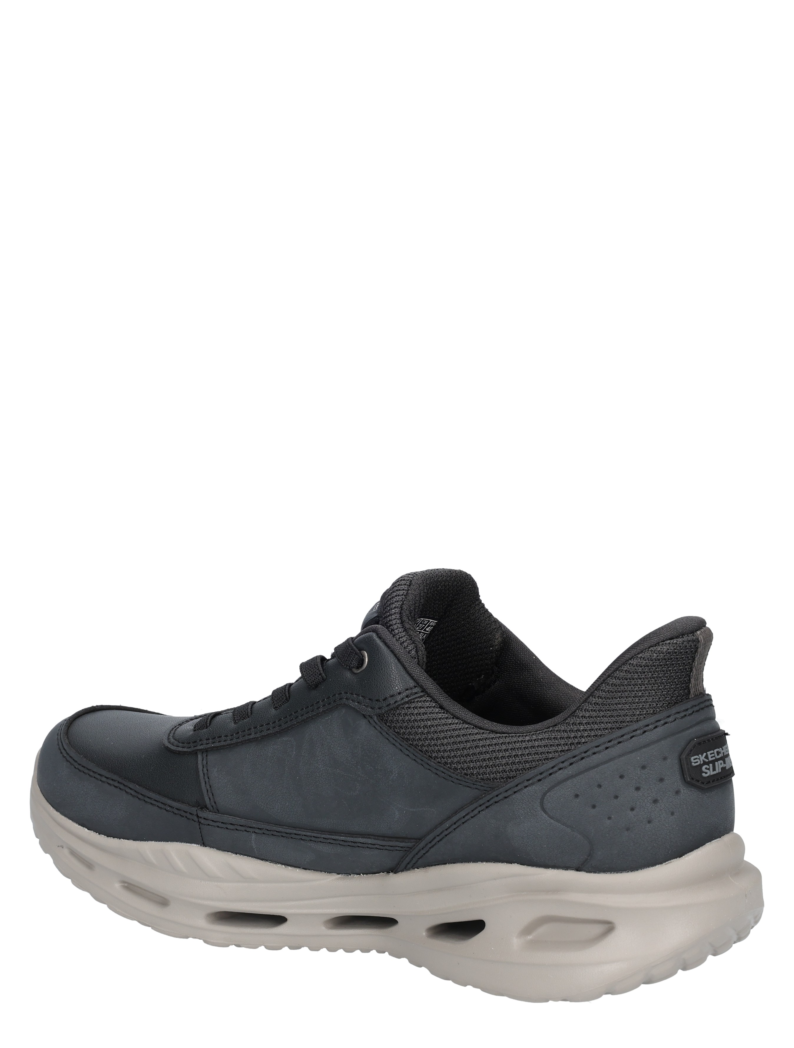 sneaker, donkergroen, mesh, rubber sole