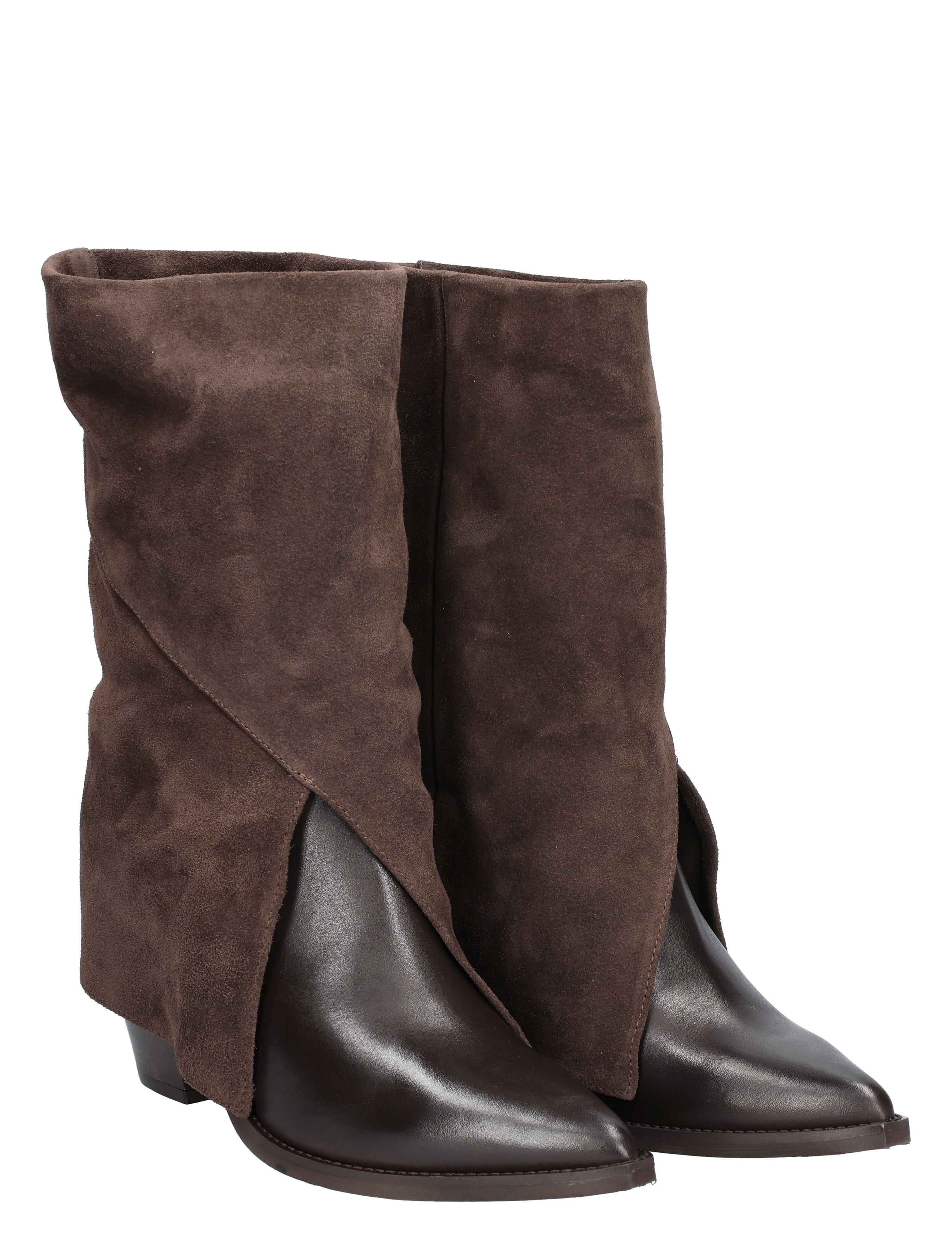 Julie Dee - GW167 Brown - Dames - Boots - Lange Laarzen - 49185_22_6