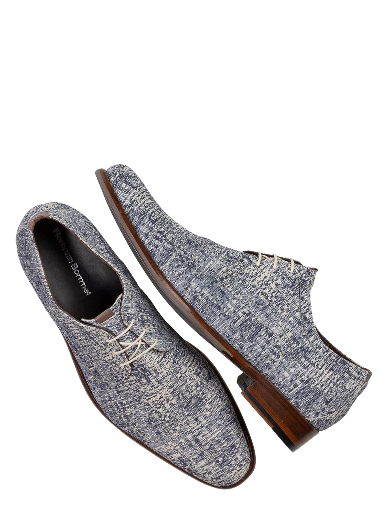 Floris van Bommel - De Draver 30316 03.26 Blue H-Wijdte - Heren - Veterschoenen - Nette Veterschoenen - 51454_33_3