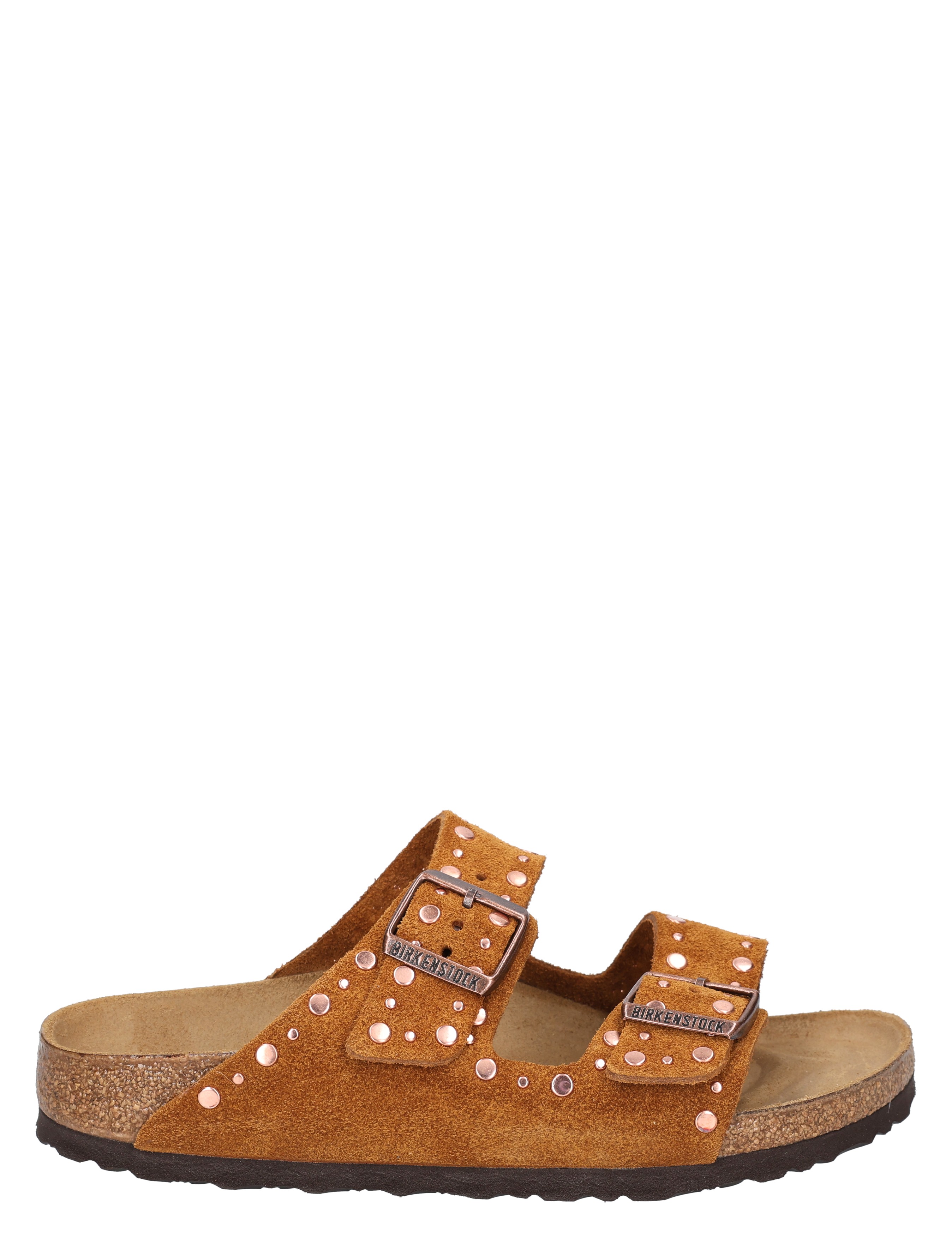 Birkenstock - Arizona Women Rivet 1031731 Suede Mink - Dames - Muiltjes - 49863_22_2