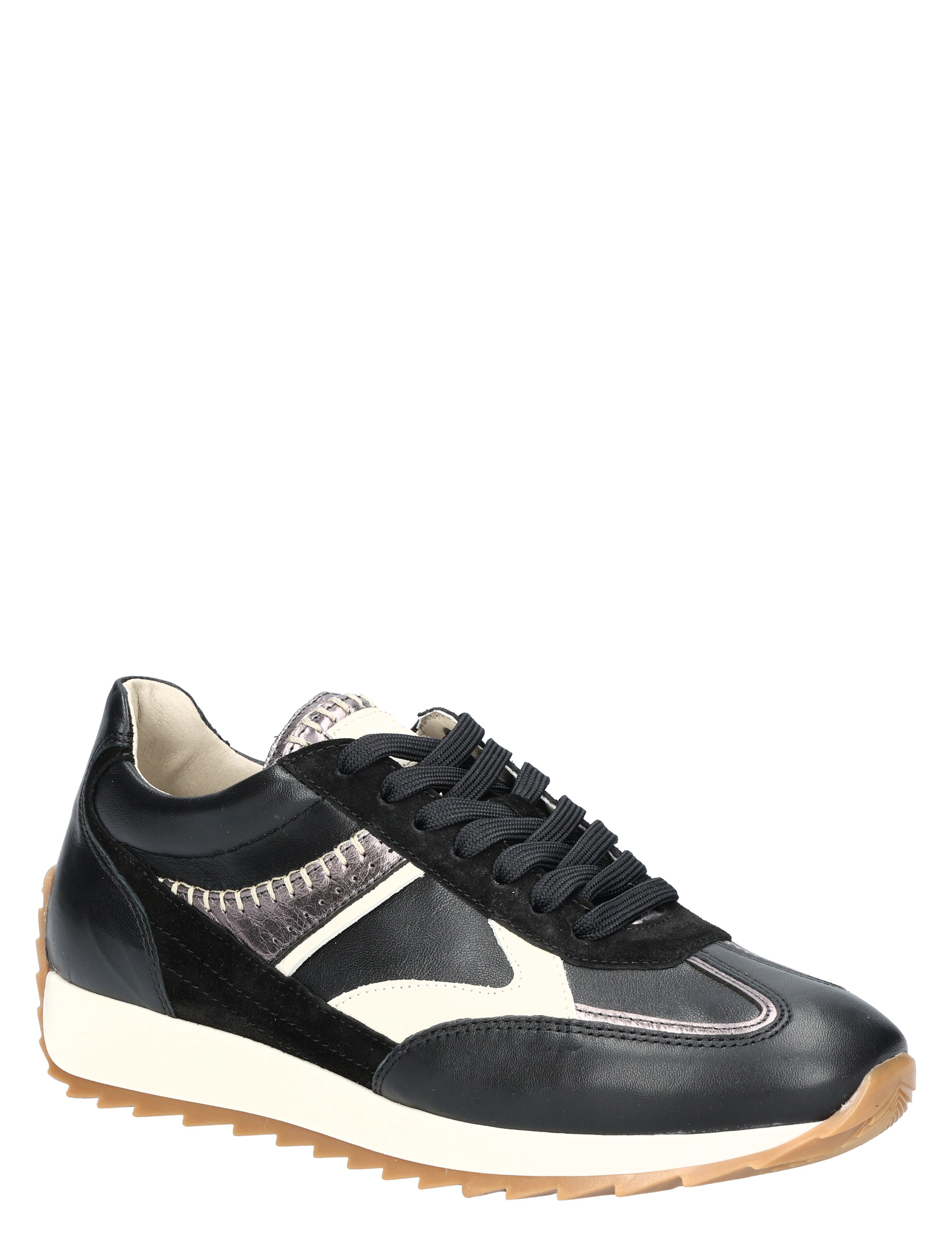 Piedi Nudi - Harlem 02.03 Black Cream - Dames - Veterschoenen - Casual Veterschoenen - 49135_17_3