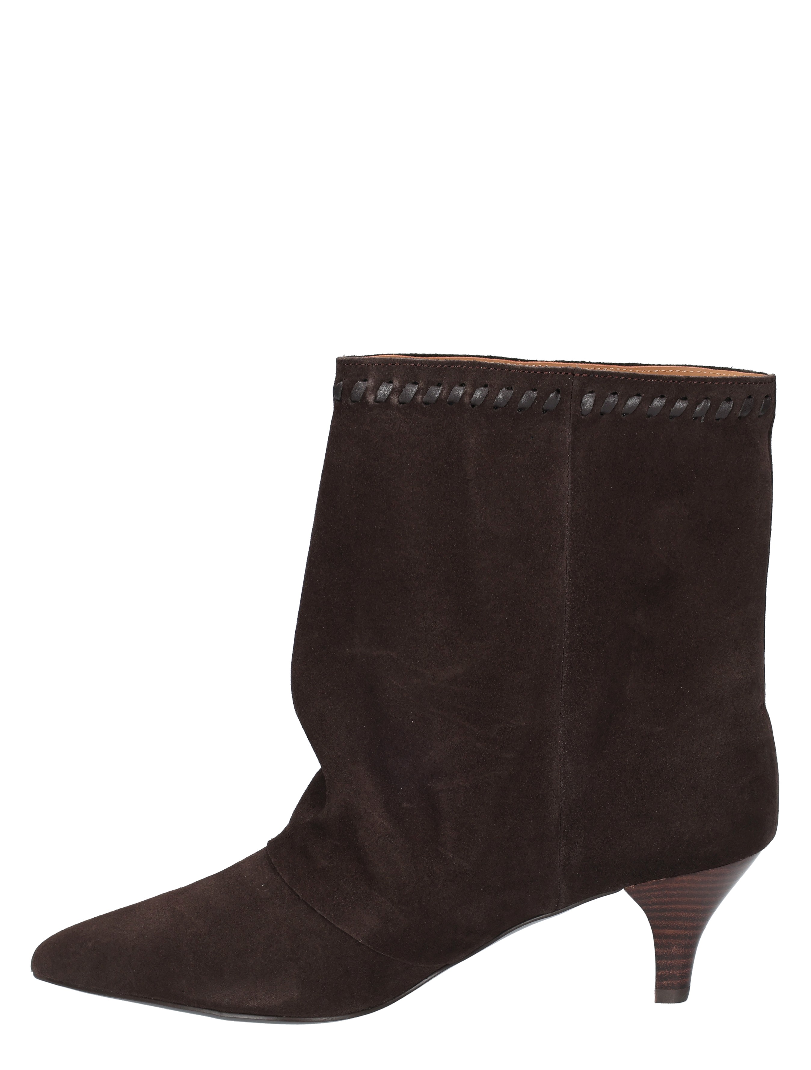 Toral Shoes - Maeve Suede Dark Brown - Boots - Dames - Enkellaarsjes - 52405_22_2