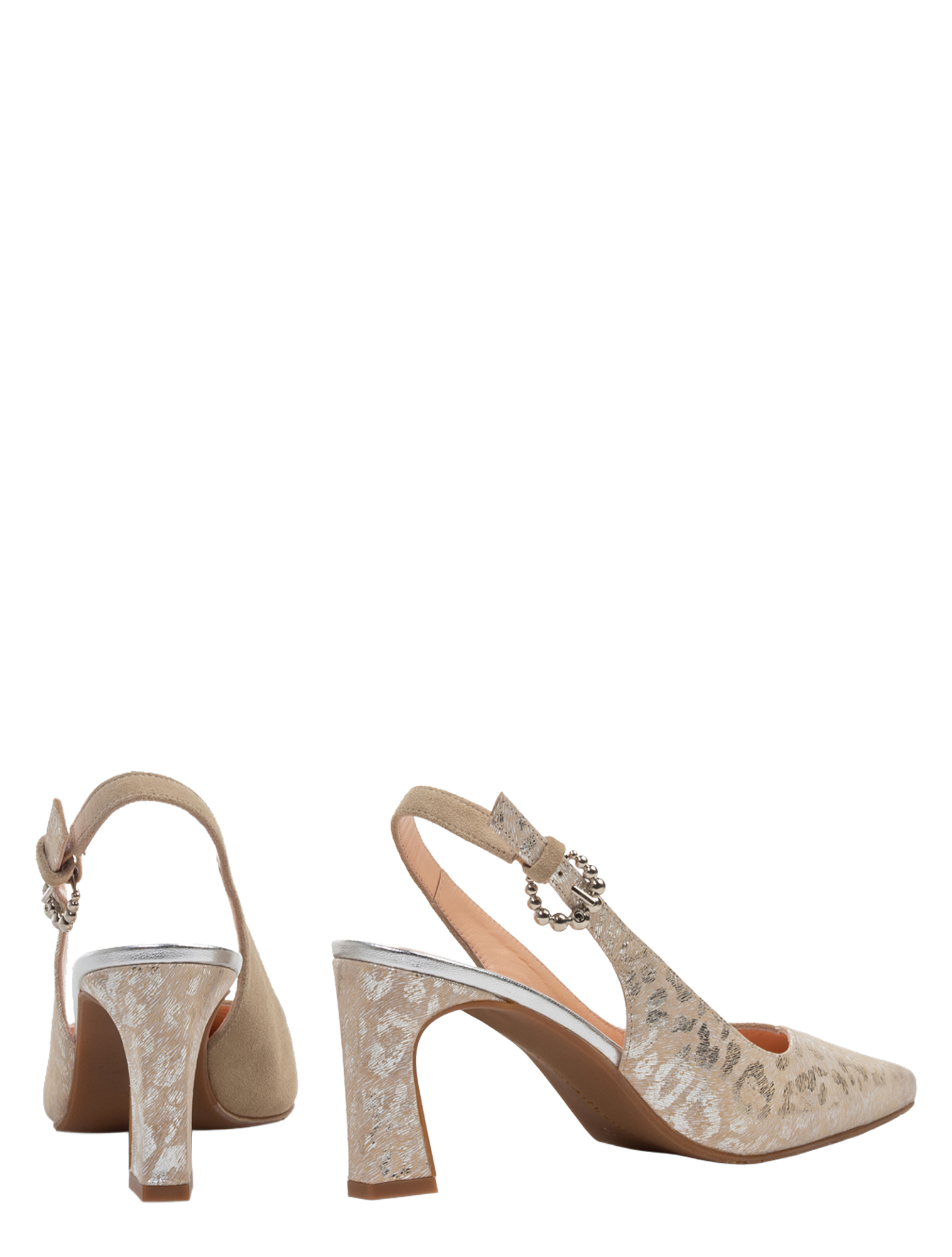 Floris van Bommel - Giuli 20055 06.04 Taupe - Dames - Slingbacks - 51499_77_4