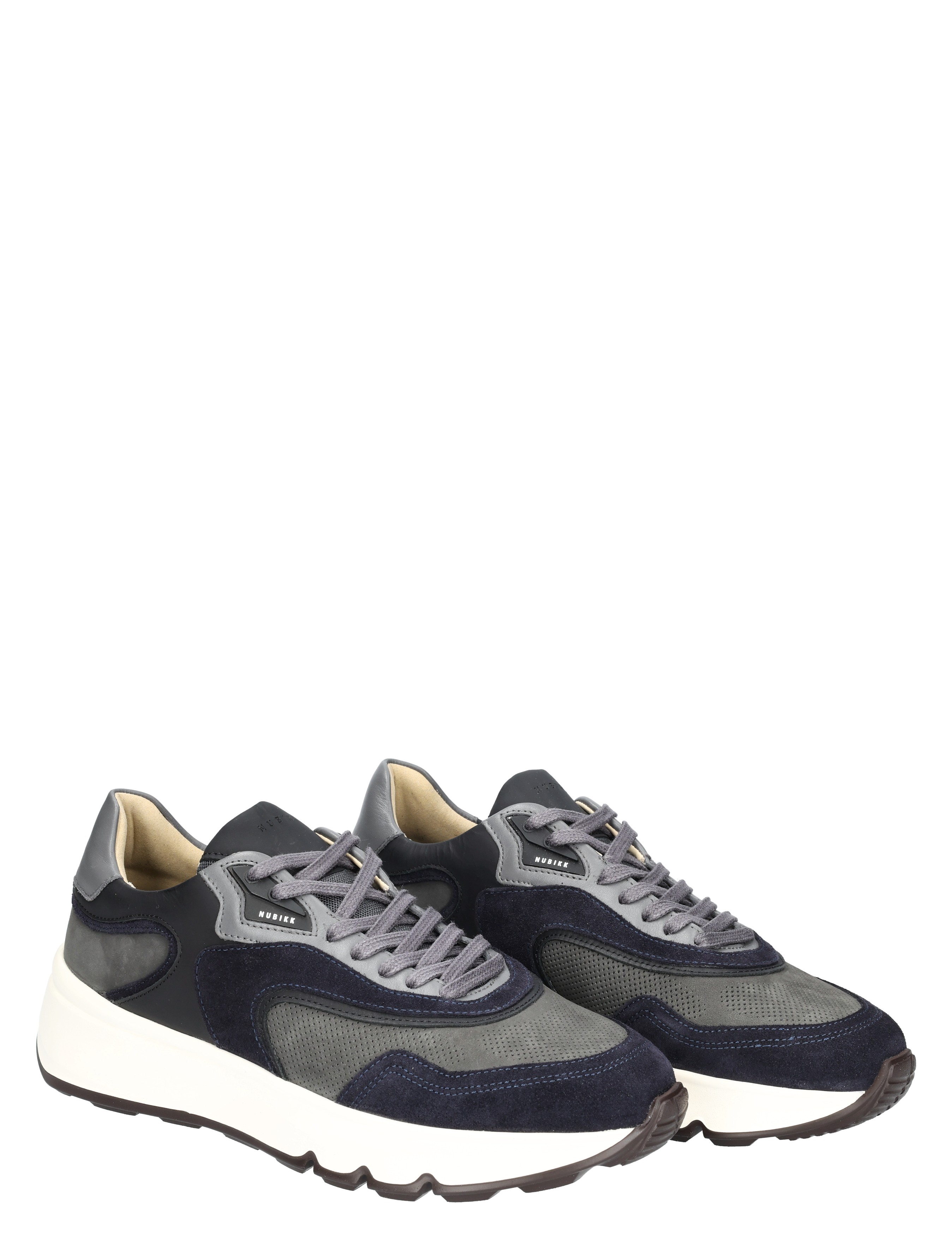 Nubikk - Luca Noa Men Blue Combi - Heren - Lage Sneakers - Sneakers - 51035_36_5