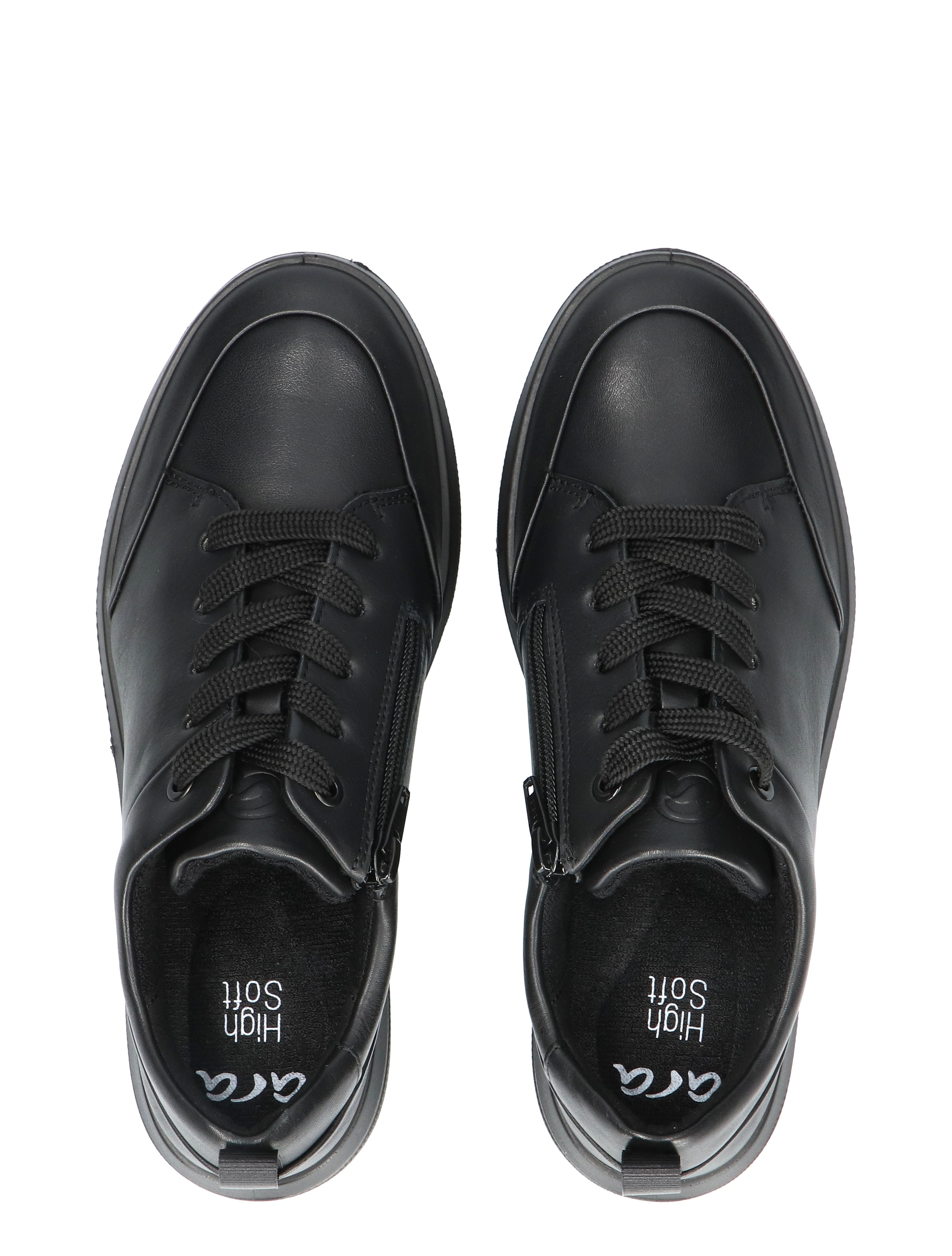 Ara - Roma 12-50702-01 Black H-Wijdte - Dames - Veterschoenen - Casual Veterschoenen - 48820_11_7