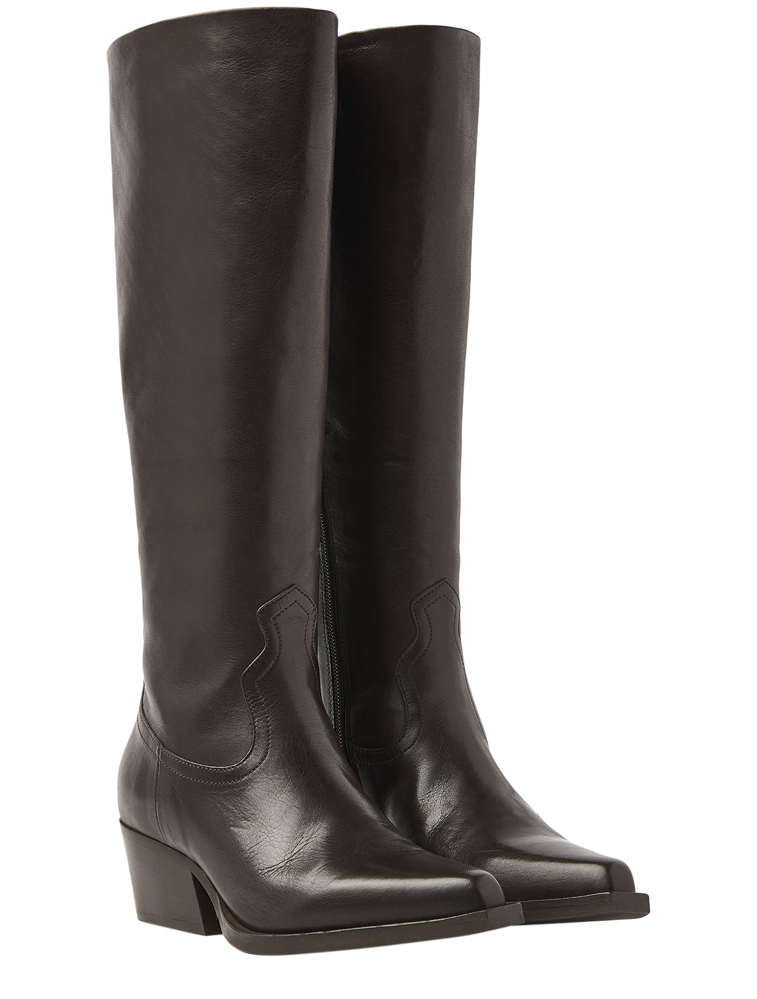 VIA VAI - Do Ashley 62145 02-1310 Brown - Dames - Boots - Lange Laarzen - 50032_22_2