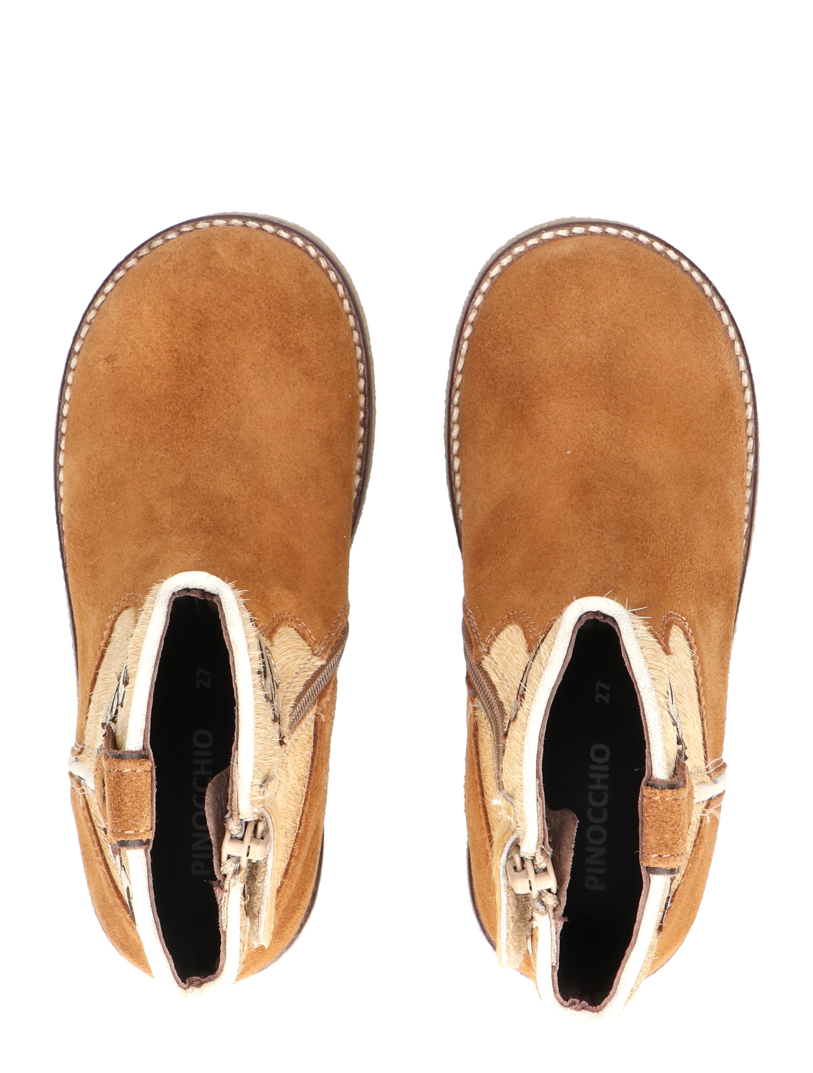 Pinocchio - P1700 Brown - Meisjes - Boots - Enkellaarsjes - 49283_22_7