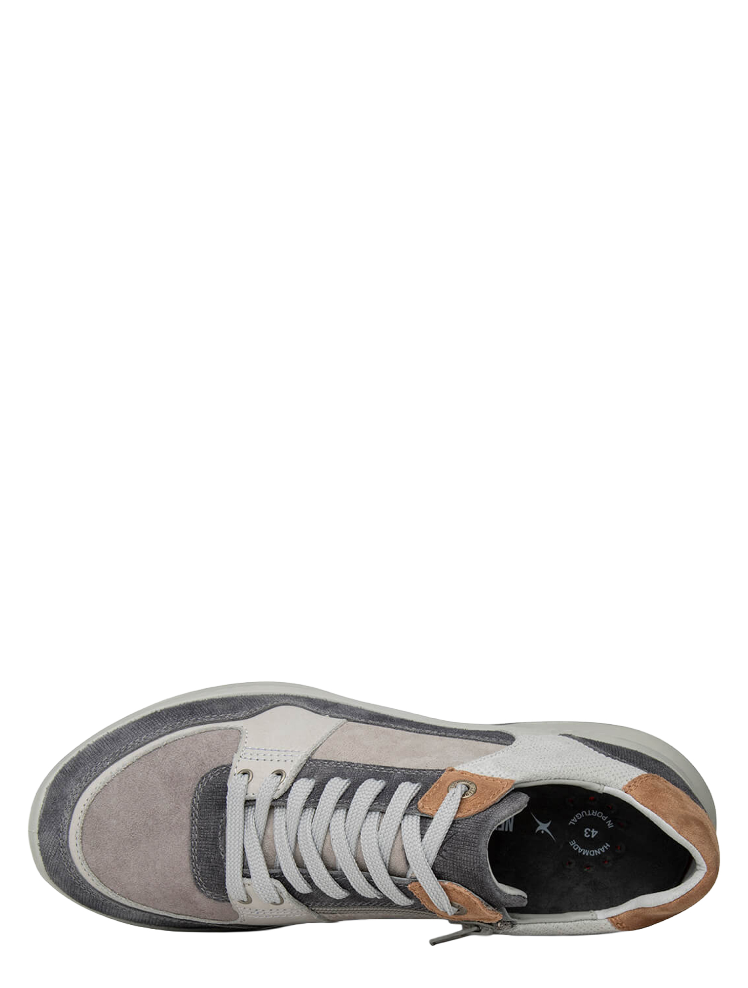 Xsensible - 34202.2 836 Dark Grey Combi H-Wijdte - Heren - Veterschoenen - Casual Veterschoenen - 51644_99_4