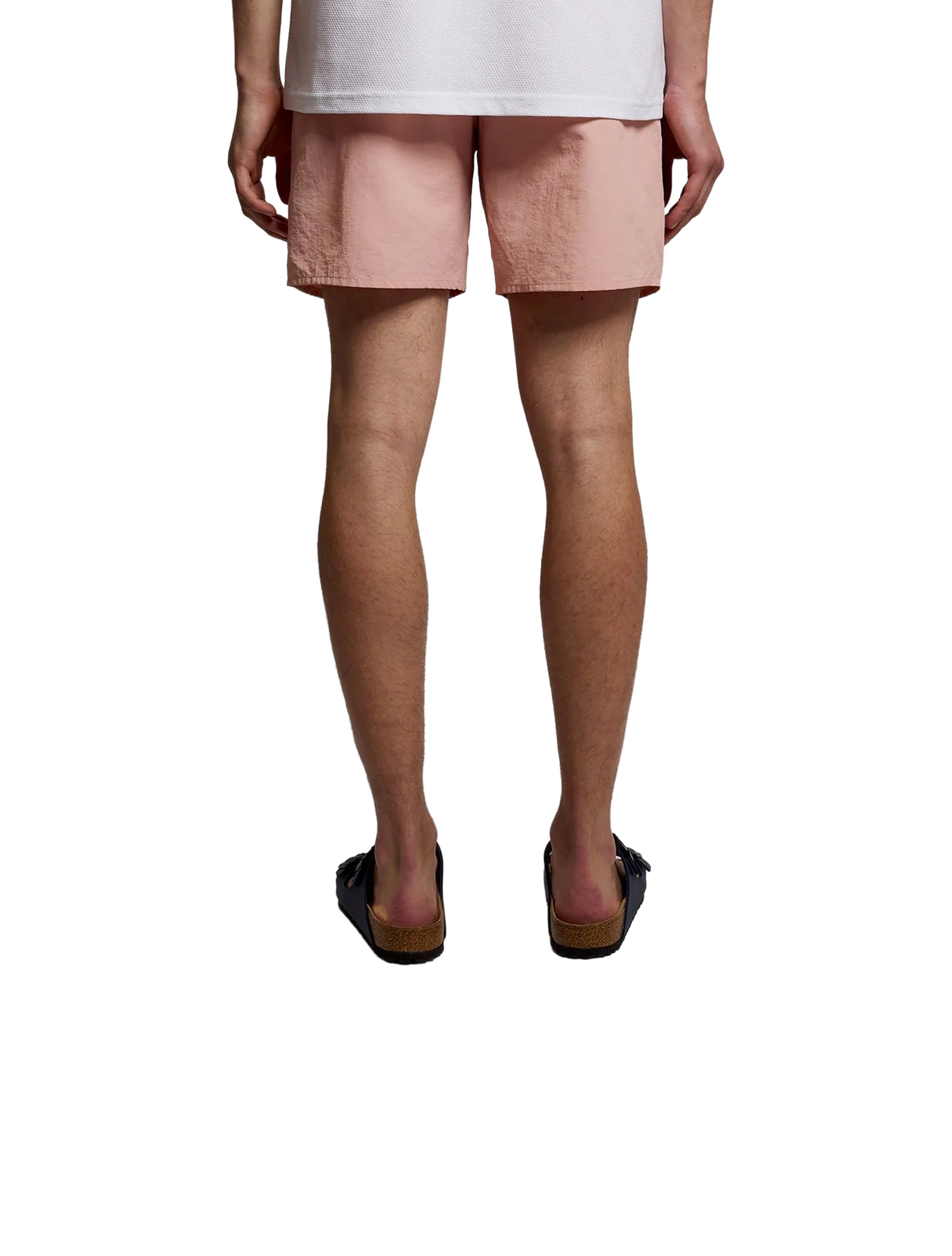 Lyle and Scott - Plain Swimshort SH1204VB Y120 Pink Grapefruit - Heren - Broeken & Shorts - 49961_48_2