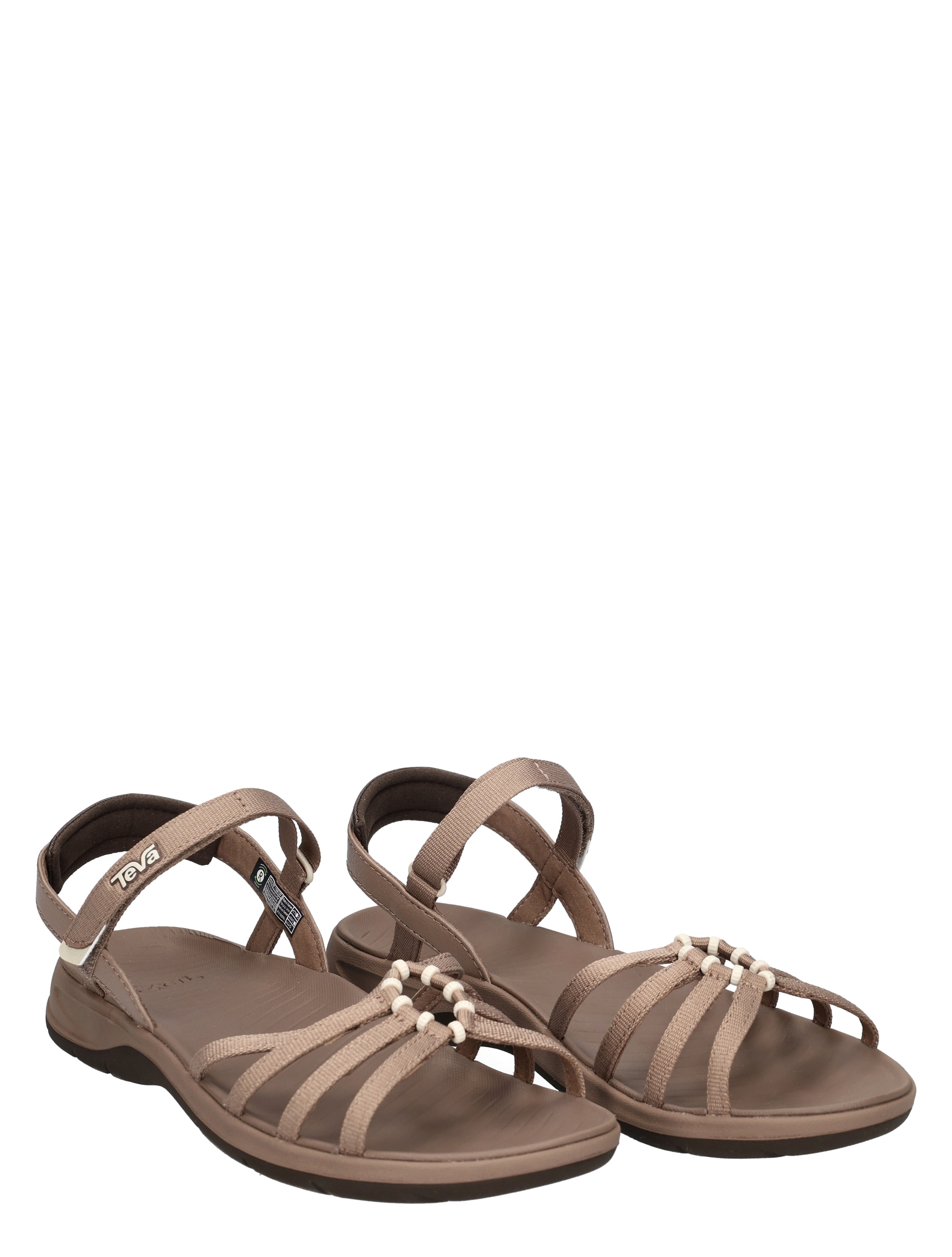 sandalen, dames, strap sandaal, open sandaal, katoen?