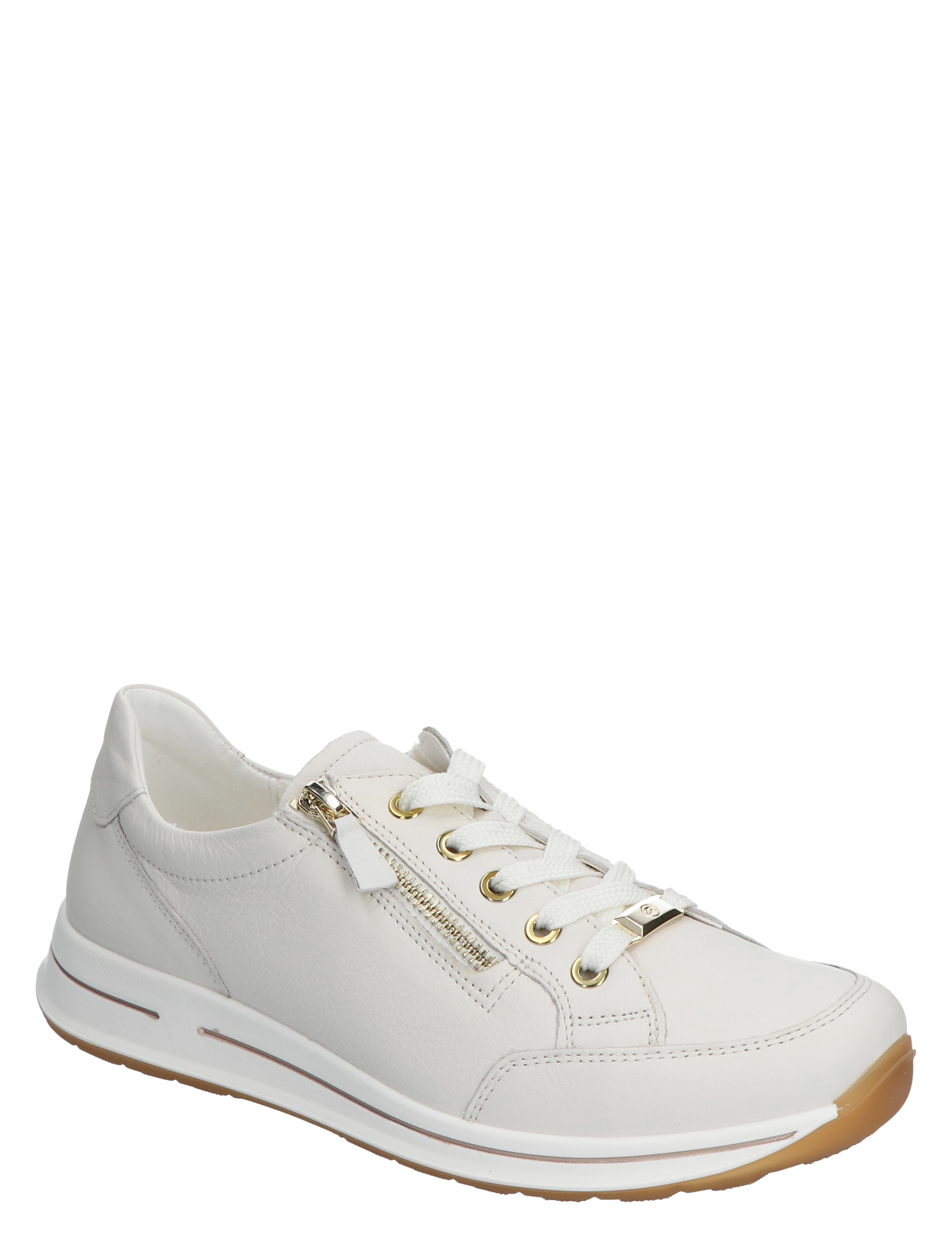 Ara - 12-24801-97 Cream White H-Wijdte - Dames - Veterschoenen - Casual Veterschoenen - 41371_77_3