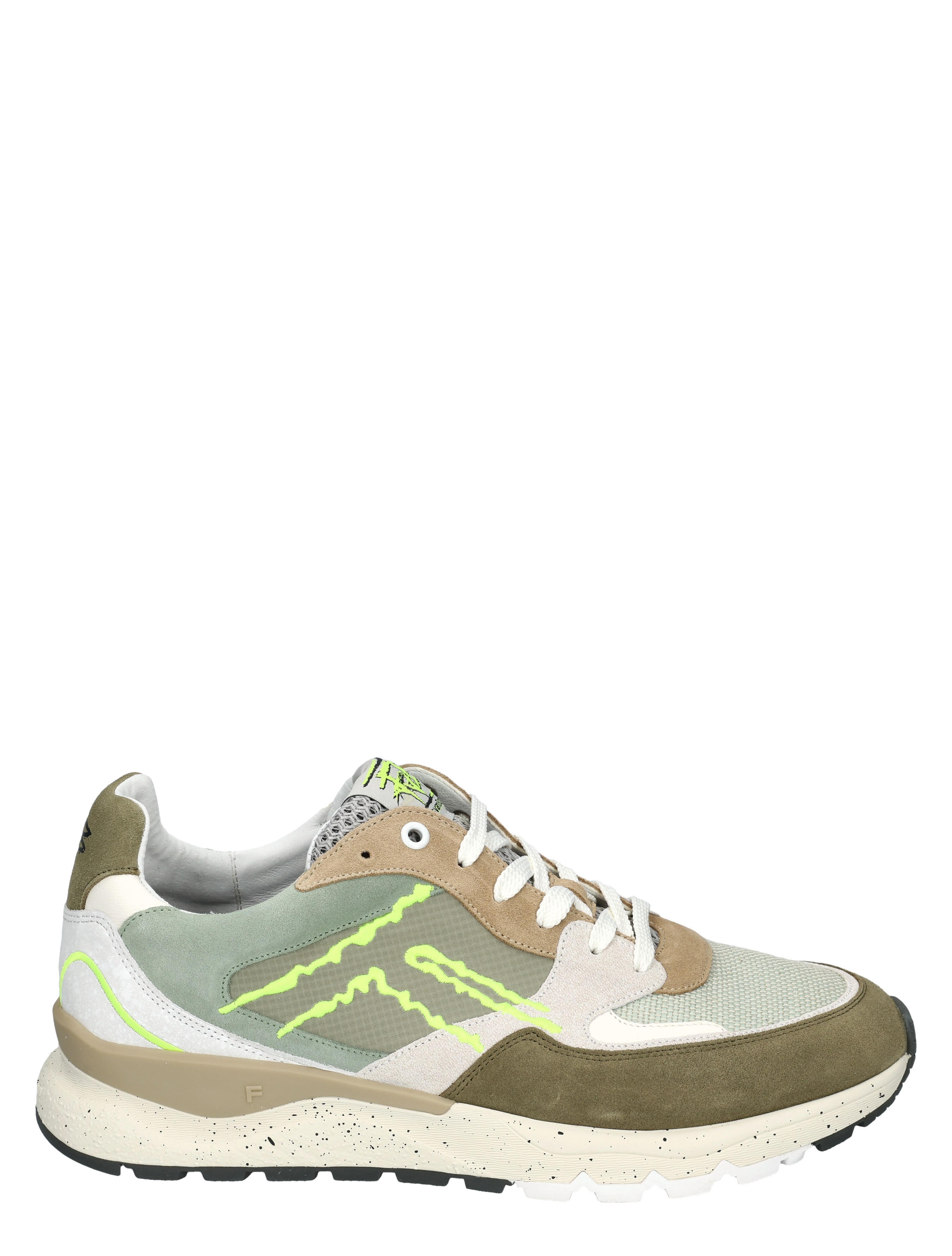 Floris van Bommel - De Treener 10243 52-01 Light Green G+ Wijdte - Heren - Lage Sneakers - Sneakers - 50662_66_1