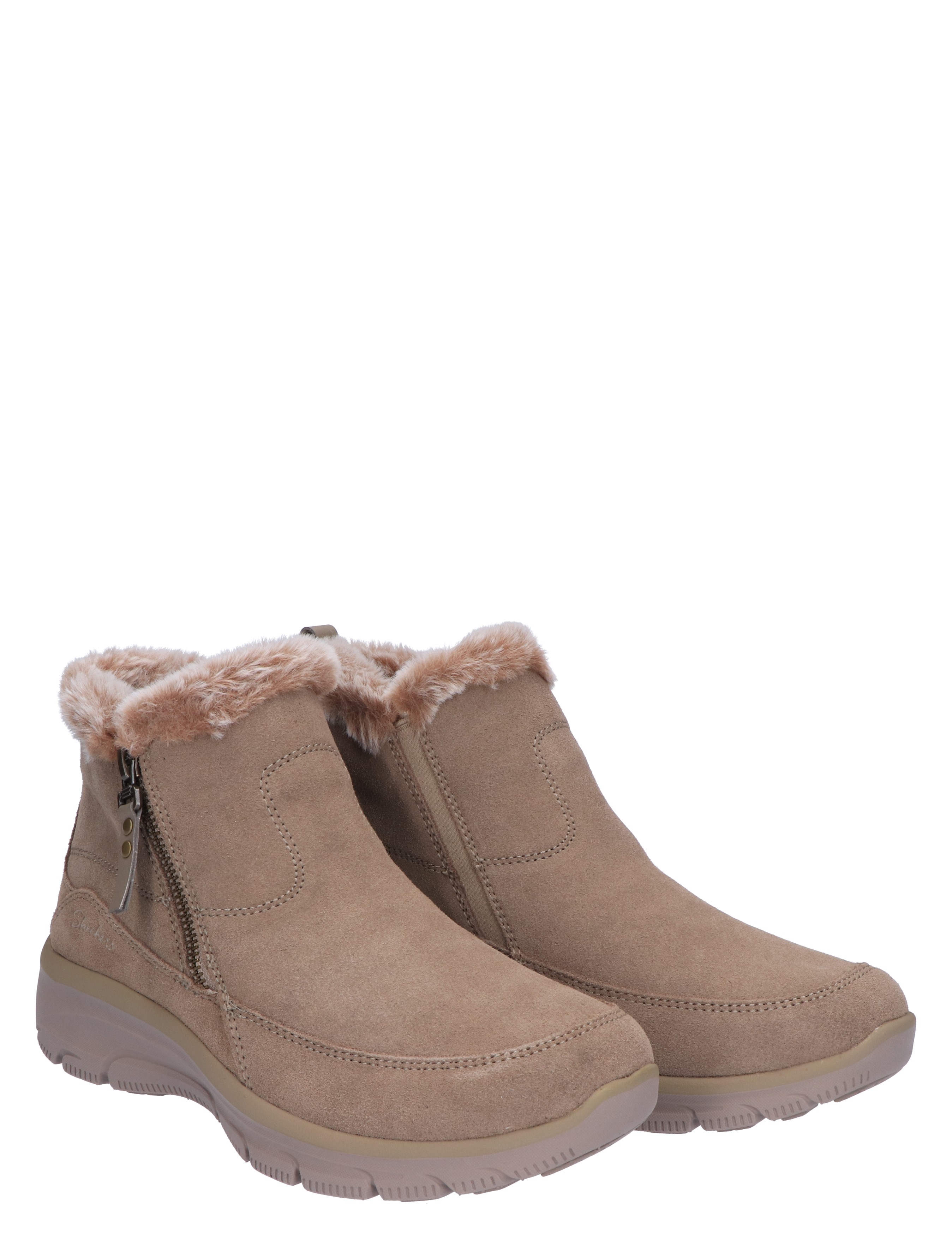 Relaxed Fit 3M Faux Fur Taupe