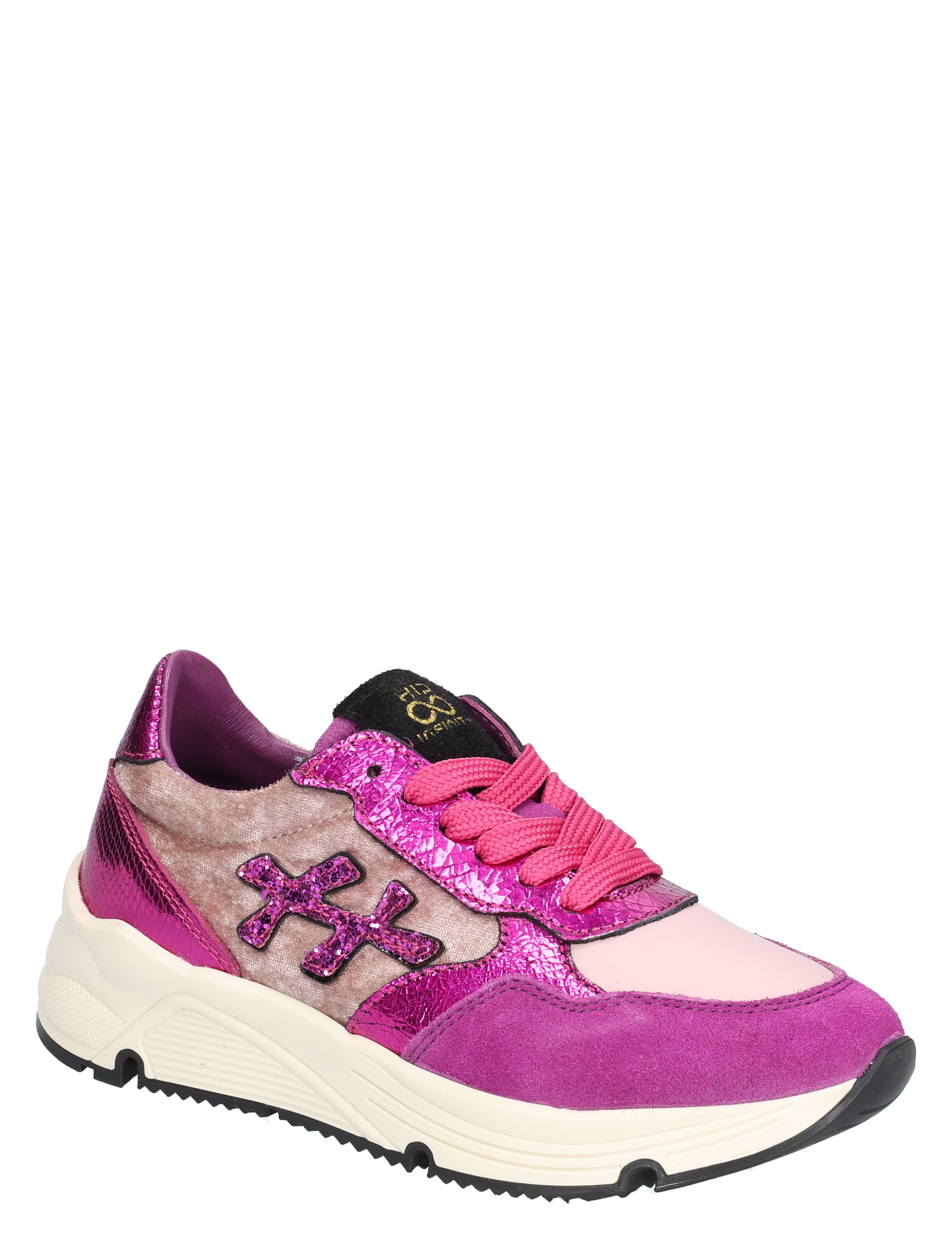 Hip - H1896 Fuchsia - Meisjes - Lage Sneakers - Sneakers - 49277_48_3