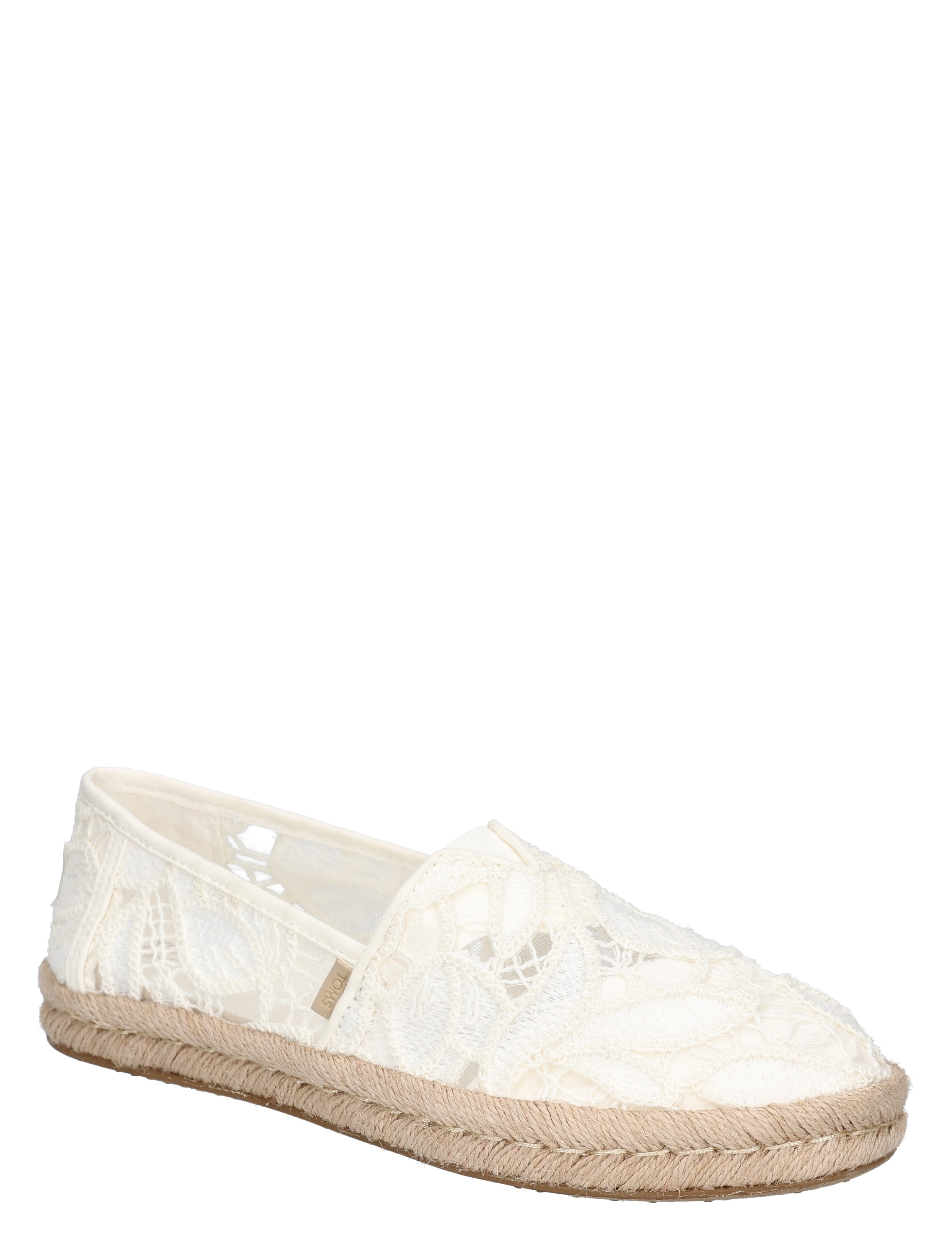 espadrille, lace, white, canvas, jute sole