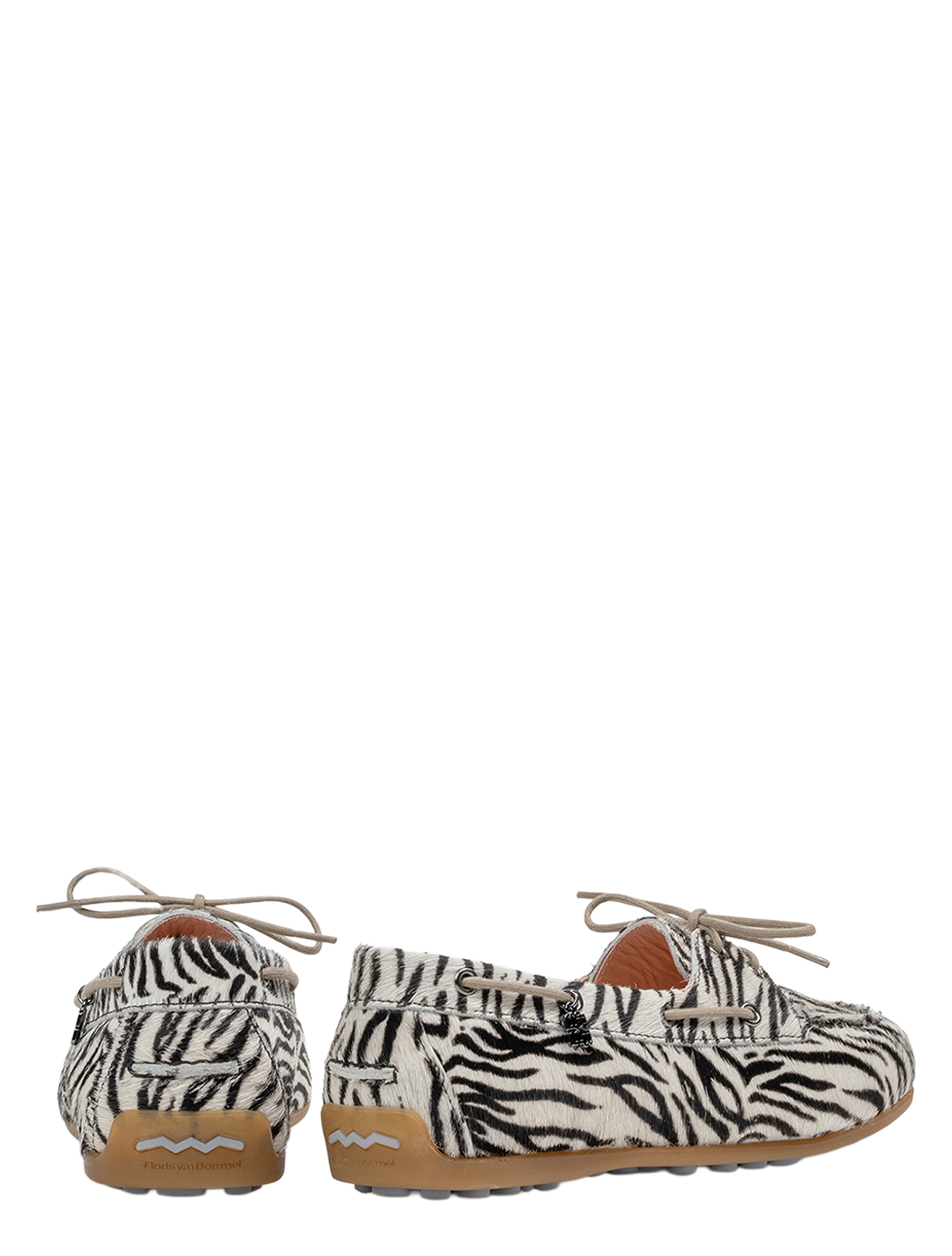 zebra print, loafers, leather lining, tricolored, sole rubber