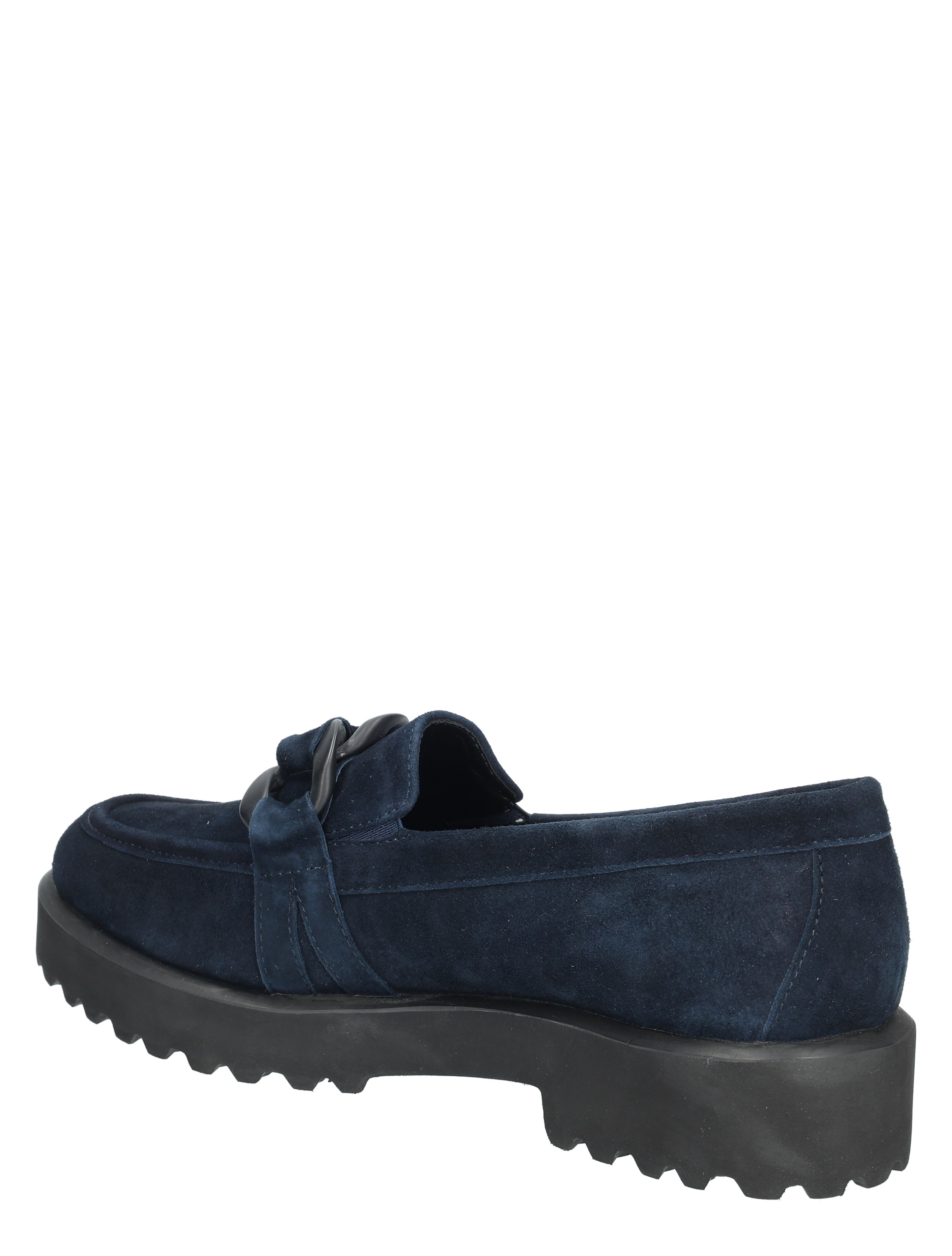 Di Lauro - Celestina Dark Blue Suede - Dames - Loafers - 49492_33_4
