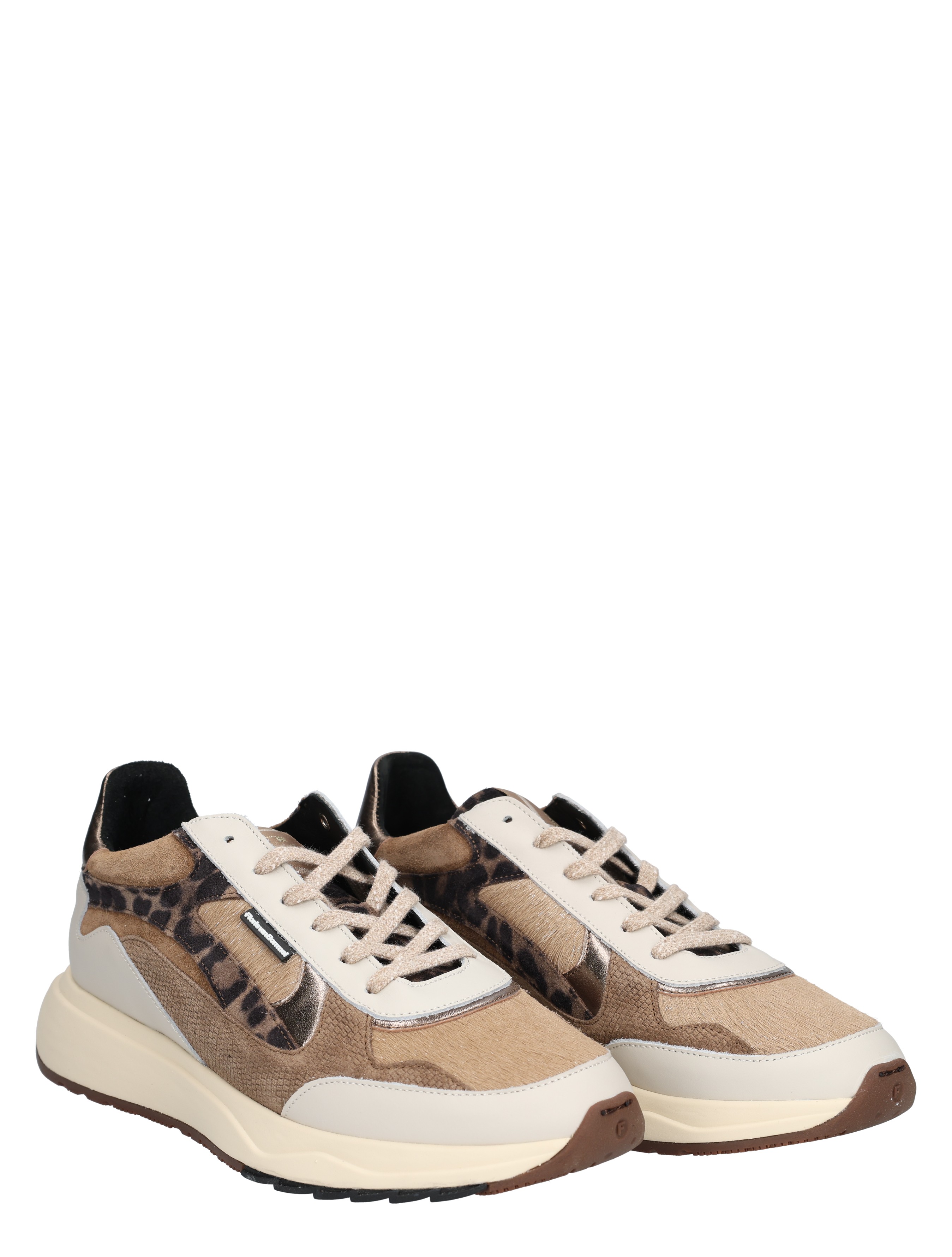 Floris van Bommel - Suvi SFW-10159 34-01 Taupe G-Wijdte - Sneakers - Dames - Lage Sneakers - 49289_77_5