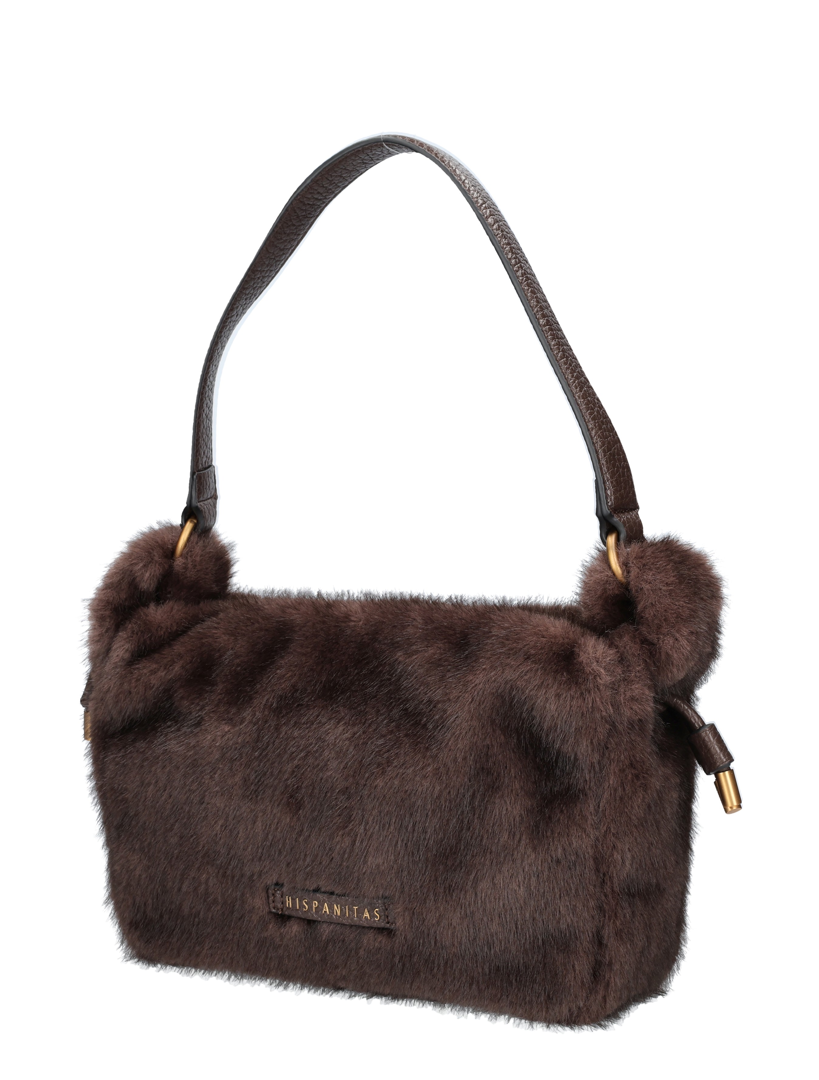 Hispanitas - BI265031 Alaska Espresso - Dames - Schoudertassen - 52069_22_2