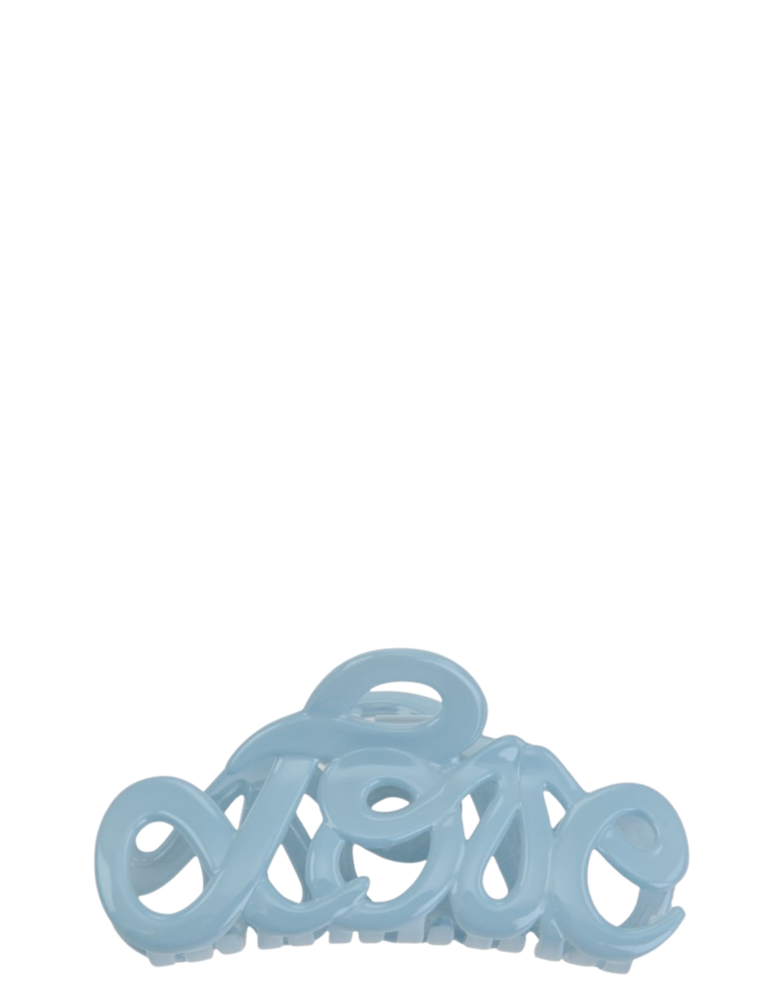 Bon Dep Icons - Haarclip Love 5 cm 7054 Blue - Overige Accessoires - Dames - 45888_33_1