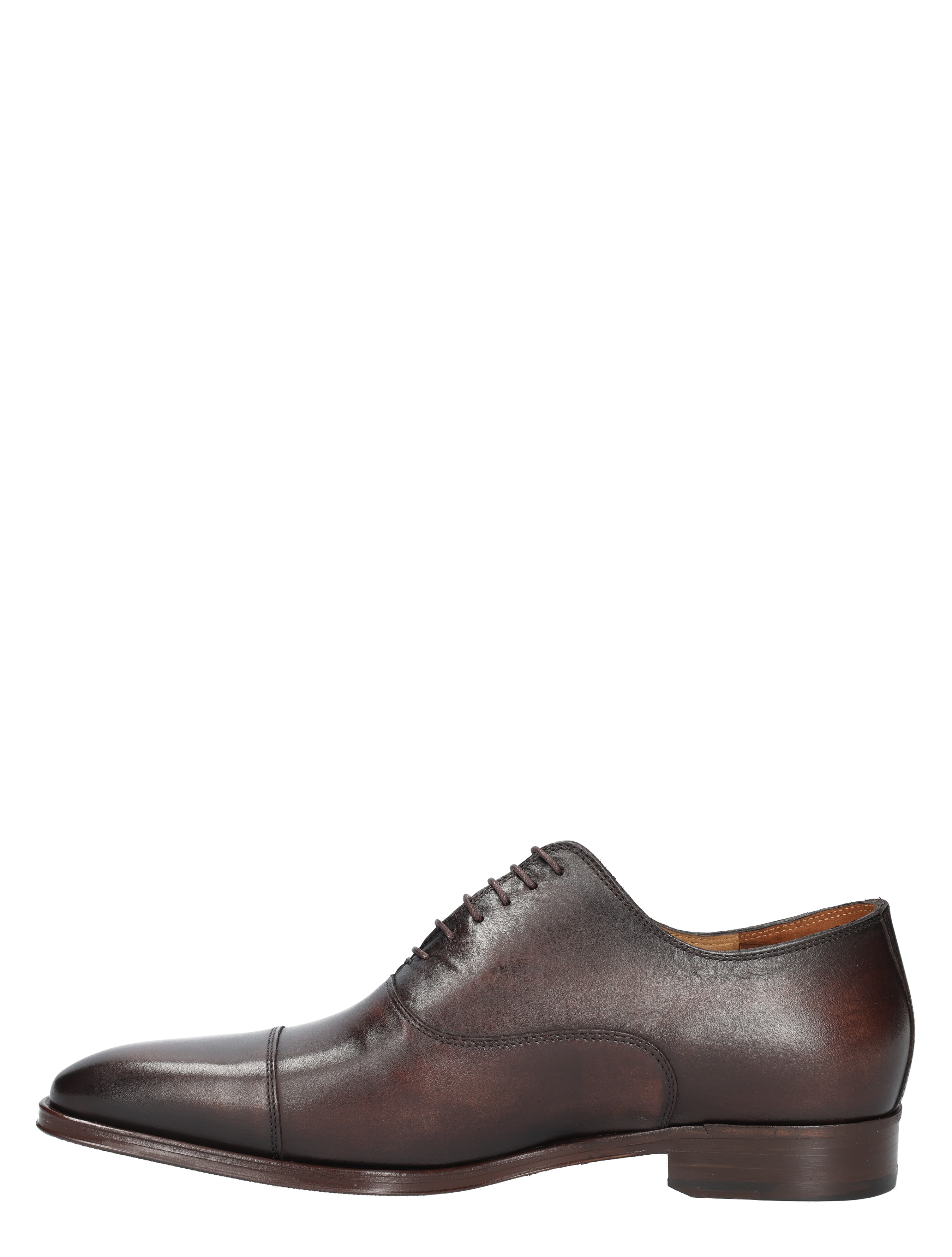 Van Bommel - Raffa 30088 21-02 Dark Brown H-Wijdte - Heren - Veterschoenen - Nette Veterschoenen - 46593_22_2