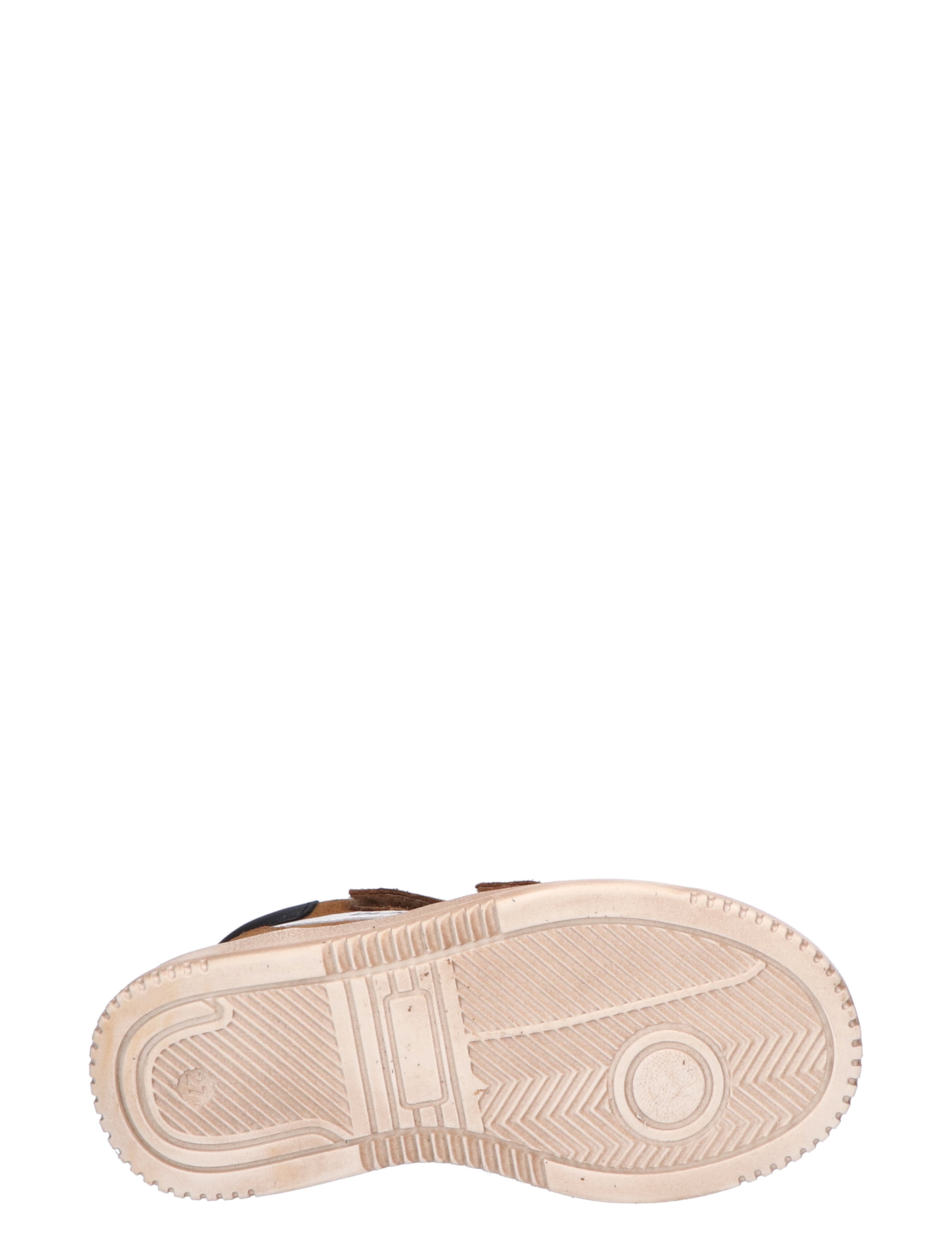 Develab - 45149 756 Cognac Waxed - Jongens - Sneakers - Hoge Sneakers - Klittenbandschoenen - 45697_02_8