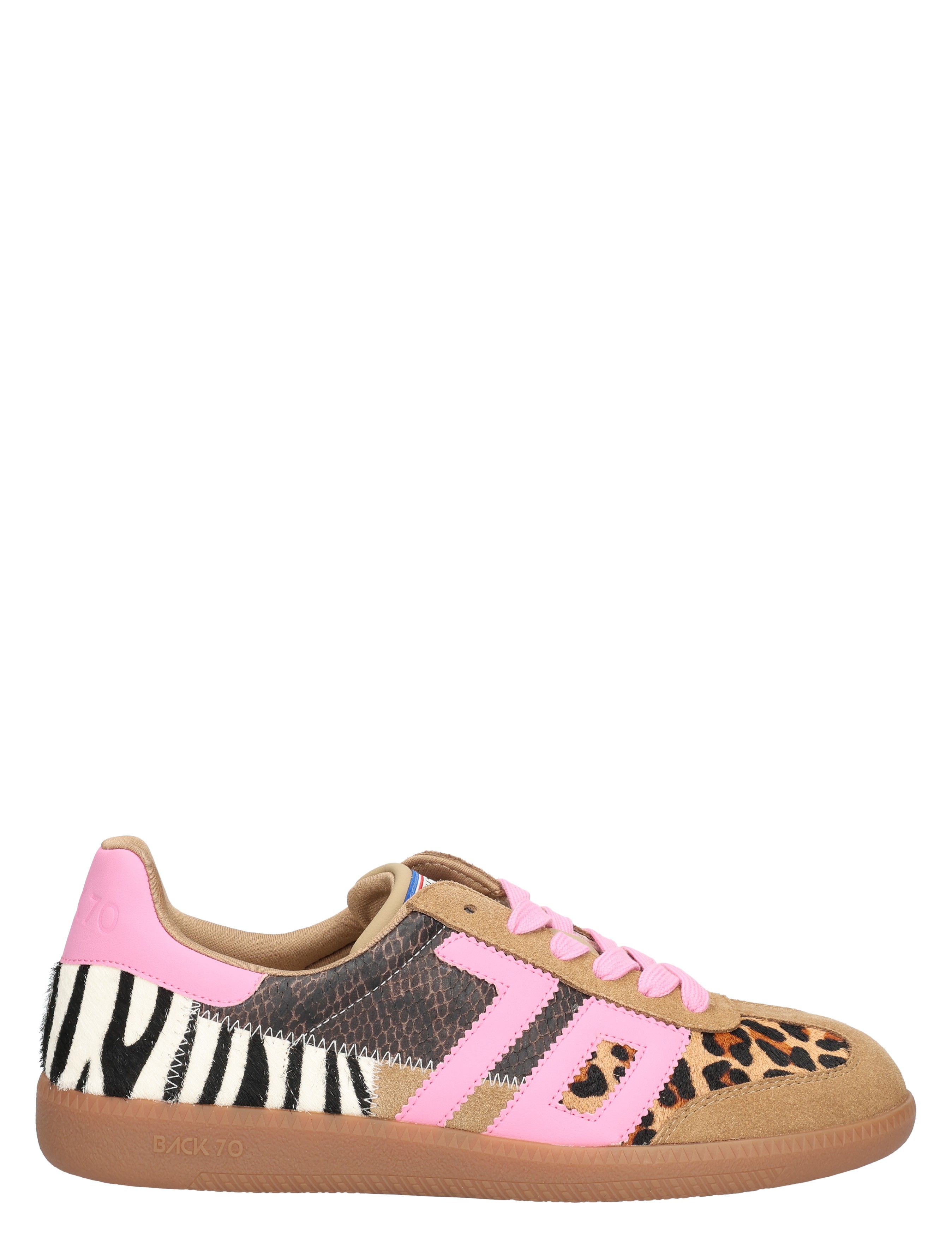 Back 70 - Squid 02 Multi Leopard Zebra - Sneakers - Dames - Lage Sneakers - 48920_22_1