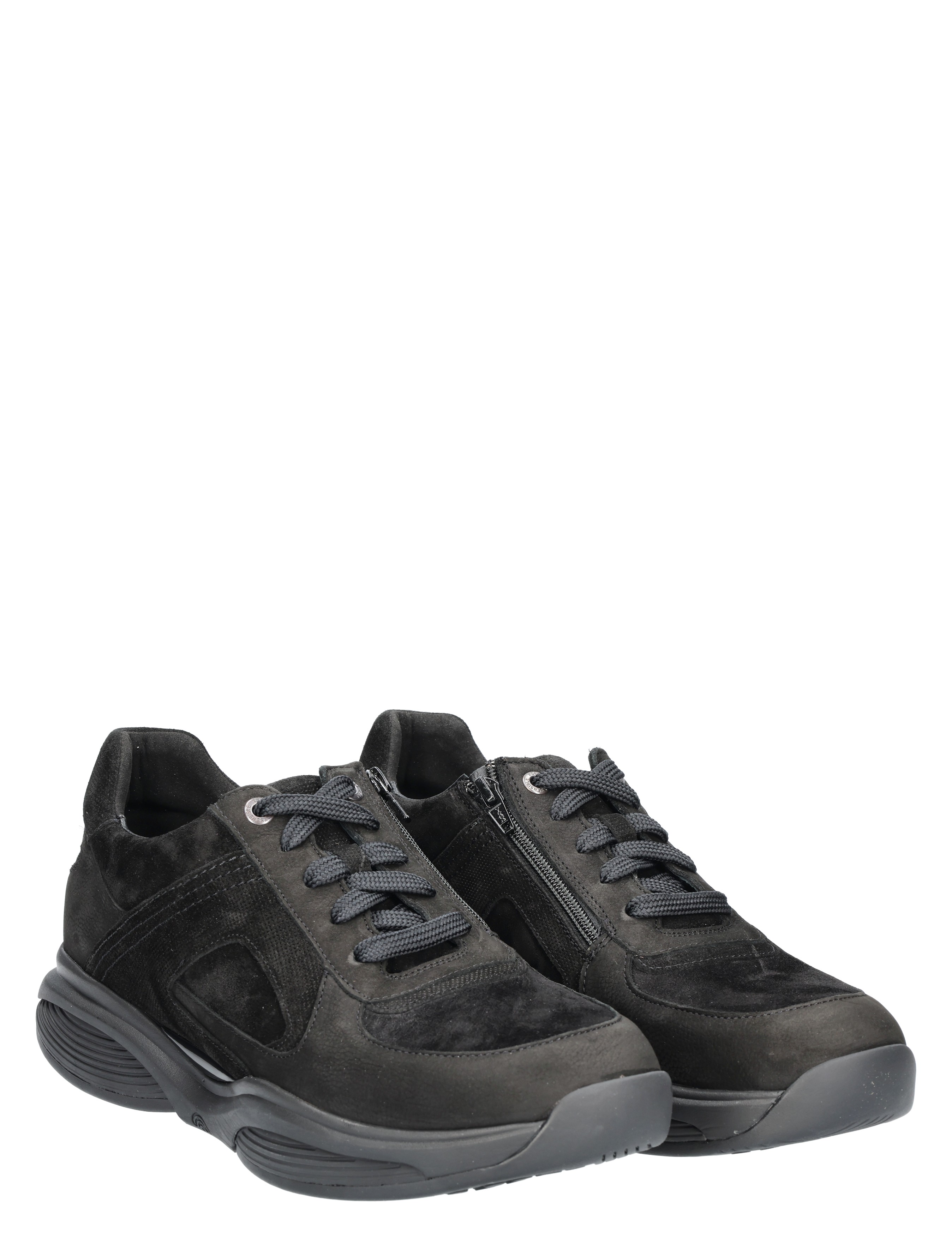 Xsensible - 32500.2 001 Black H-Wijdte - Heren - Veterschoenen - Casual Veterschoenen - 46970_11_5