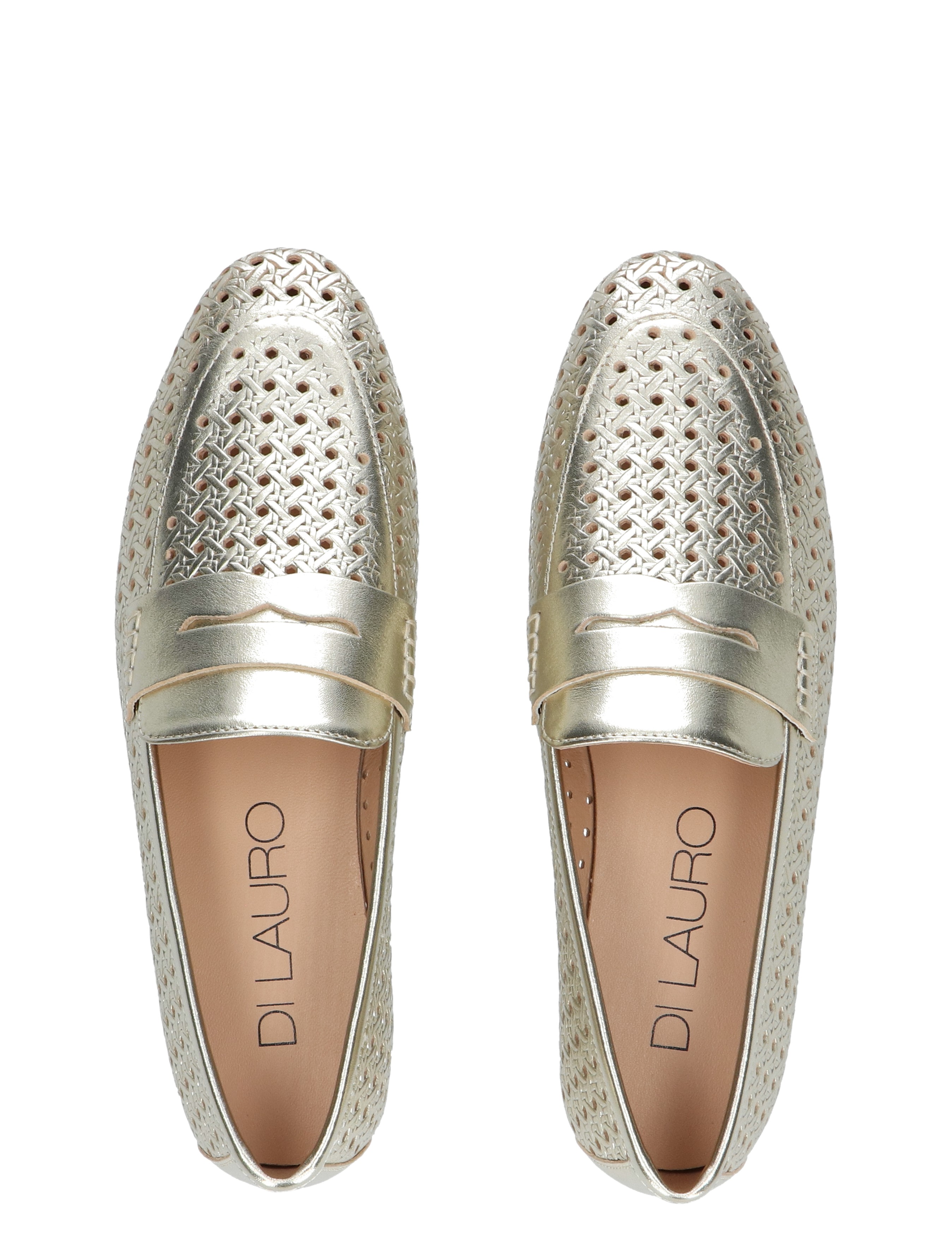 Di Lauro - Toska Light Gold - Dames - Loafers - 47638_53_7