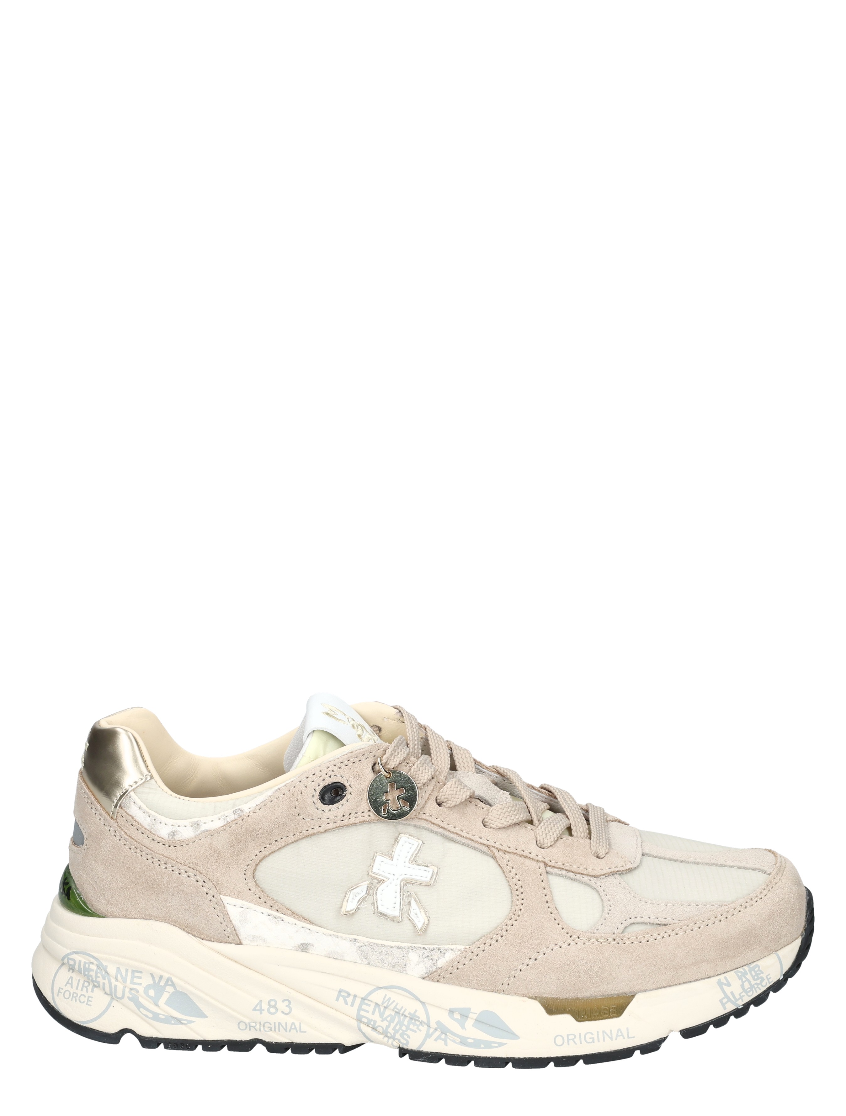 Premiata - Mase Women 8116 Beige - Sneakers - Dames - Lage Sneakers - 50177_77_1