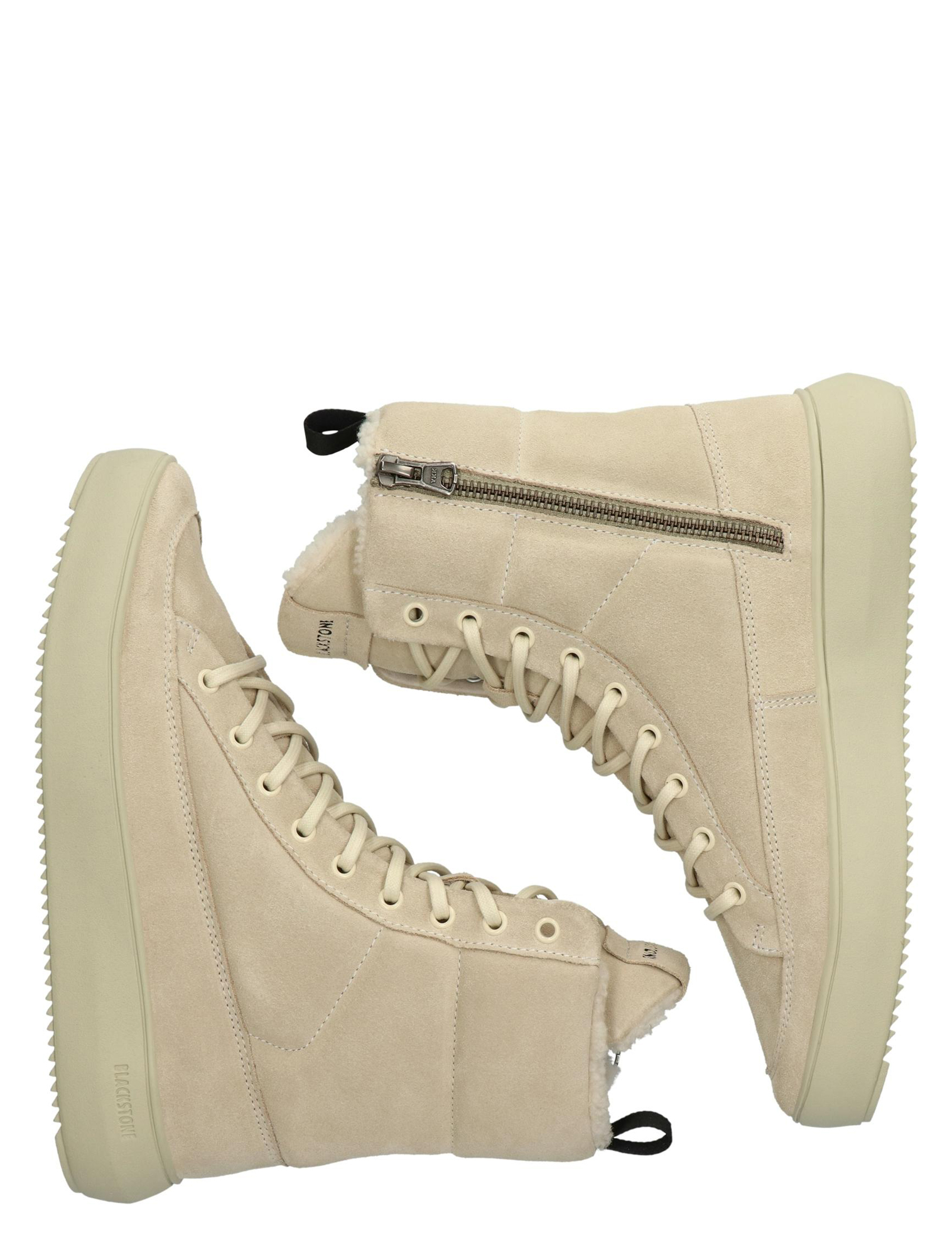 Blackstone Footwear - AL215 Angora Beige - Dames - Boots - Veter Boots - 47806_77_6