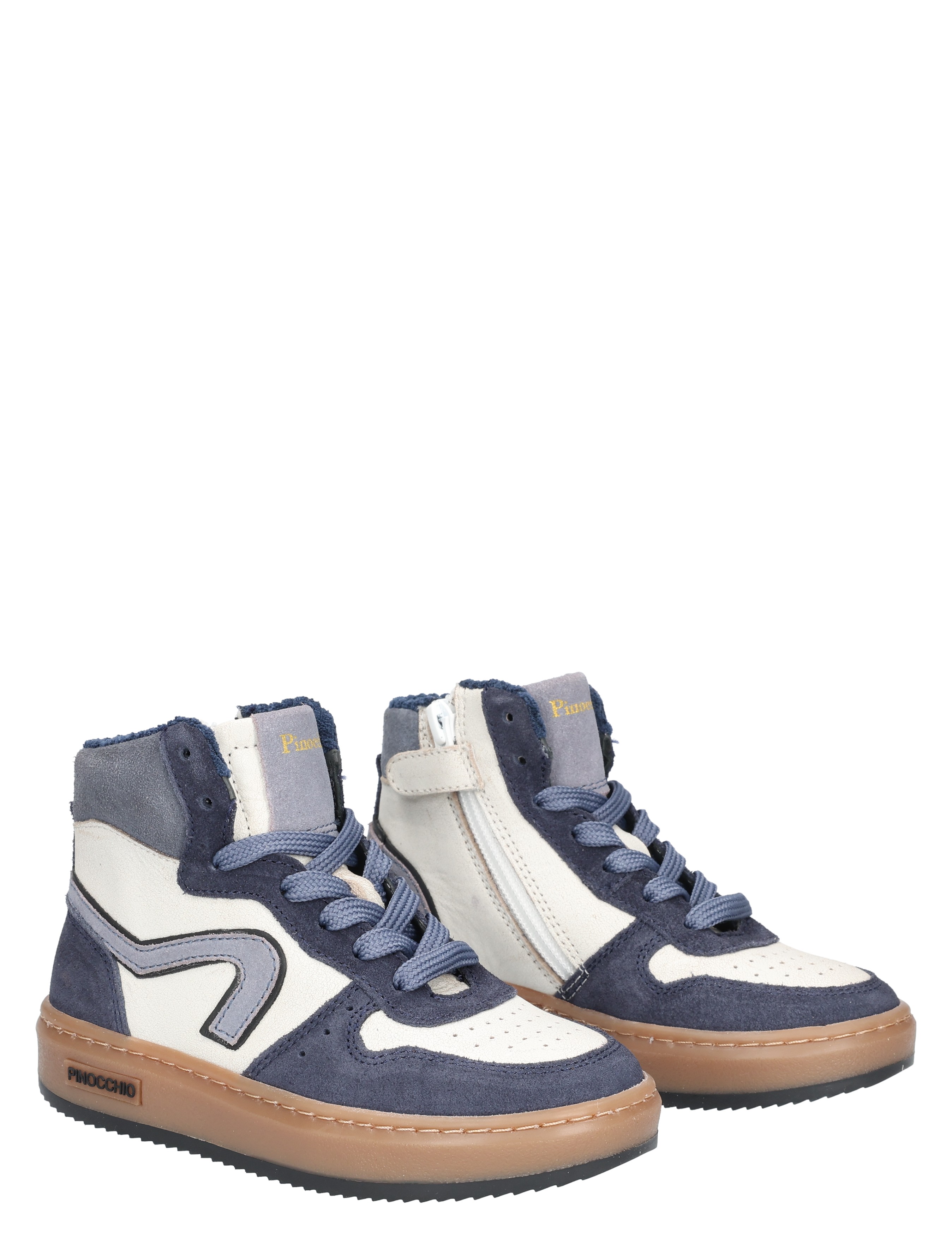 Pinocchio - P1803 Dark Blue - Jongens - Boots - Veter Boots - 49280_38_5