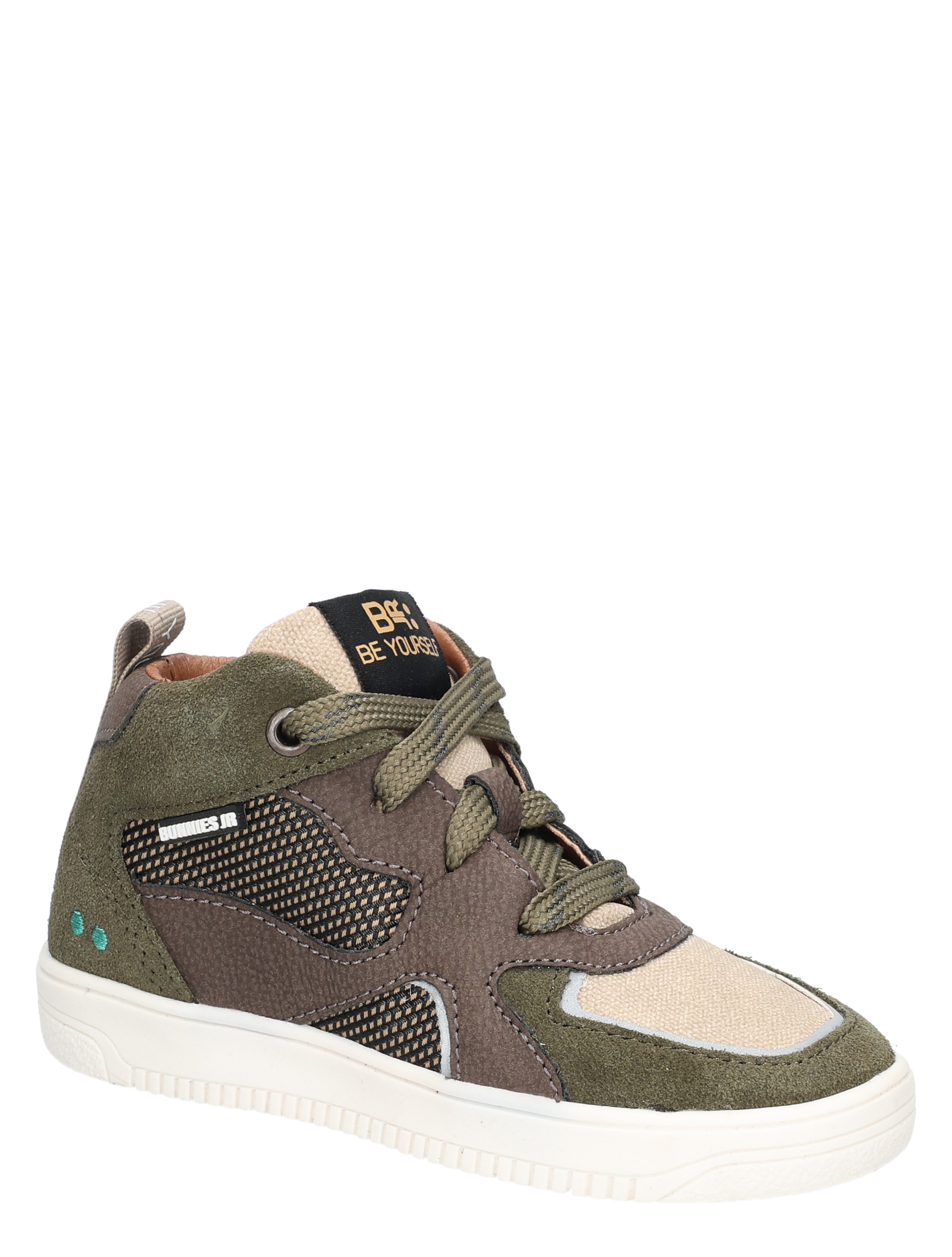 Bunnies - Moos Mellow 225656 469 Army Green - Jongens - Sneakers - Hoge Sneakers - 48508_66_3