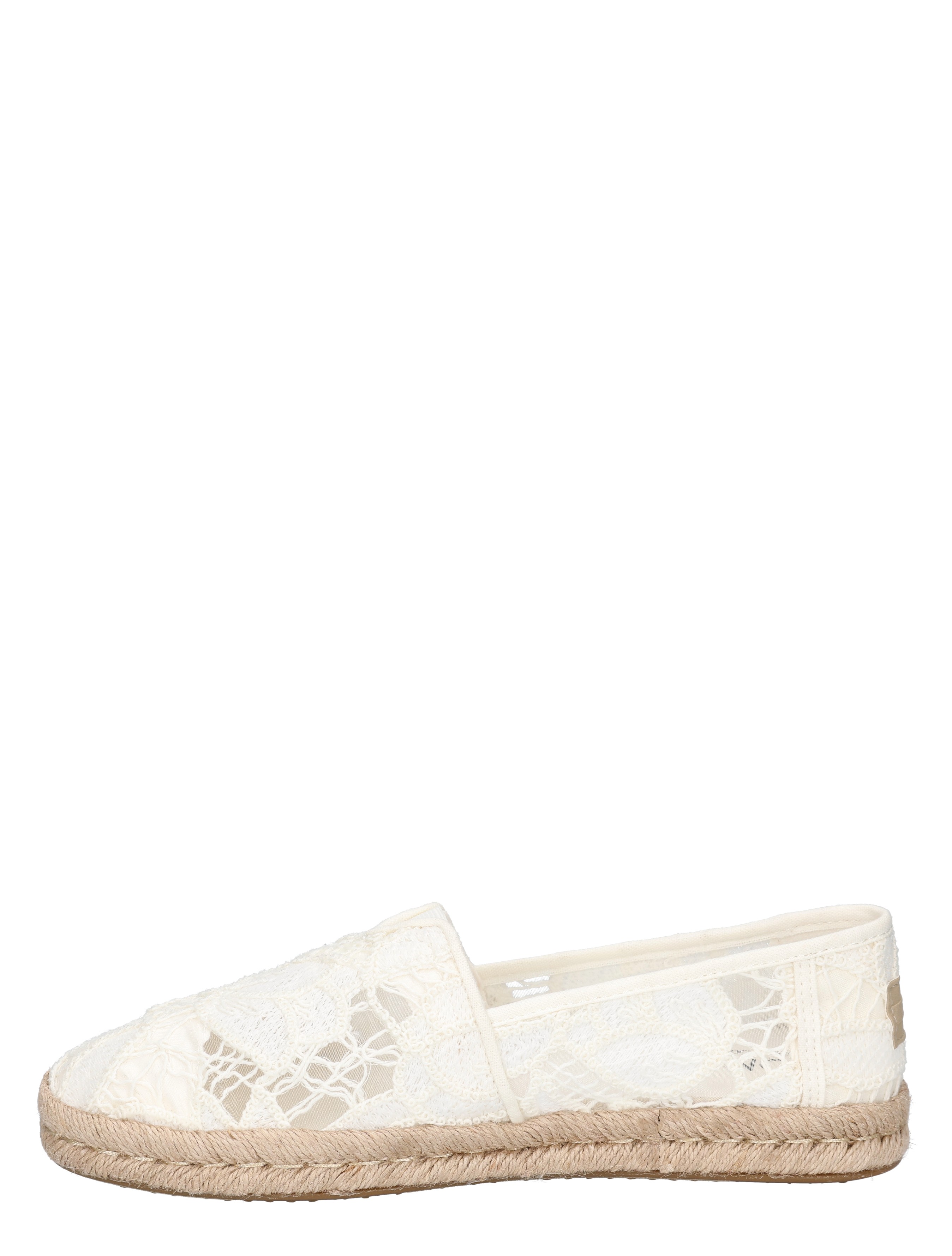 Toms - 10023030 Egret Floral Crochet - Dames - Espadrilles - 50342_88_2