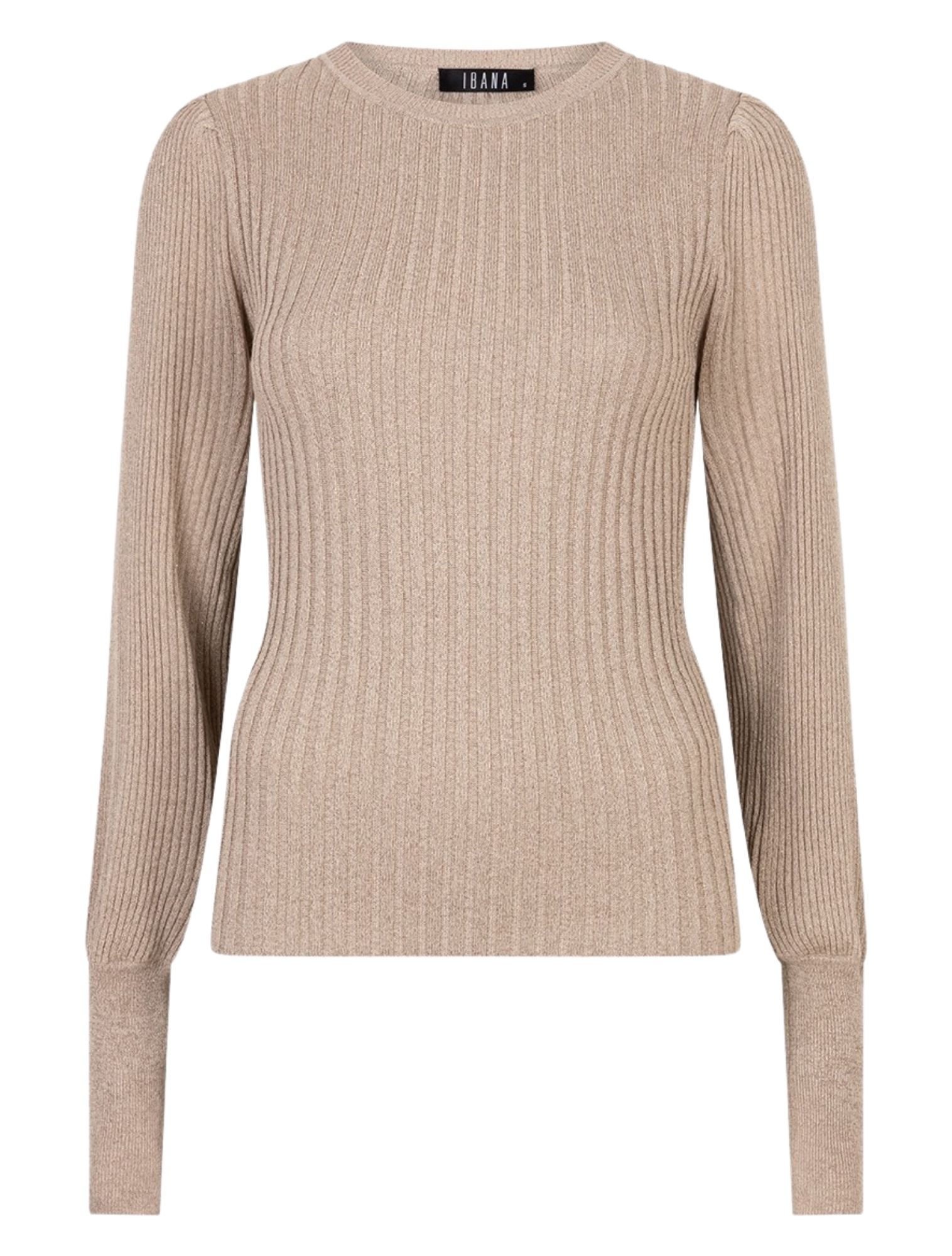 Ibana - Totie Taupe - Dames - Truien en Sweaters - 48297_77_1