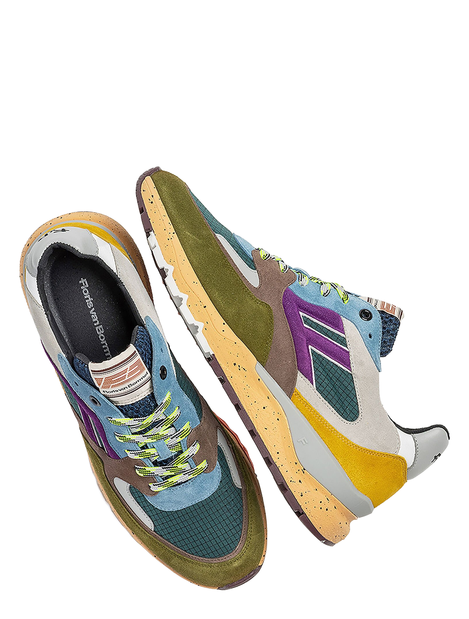 Floris van Bommel - De Treener SFM-10154 43-02 Purple G+ Wijdte - Heren - Lage Sneakers - Sneakers - 50116_47_3