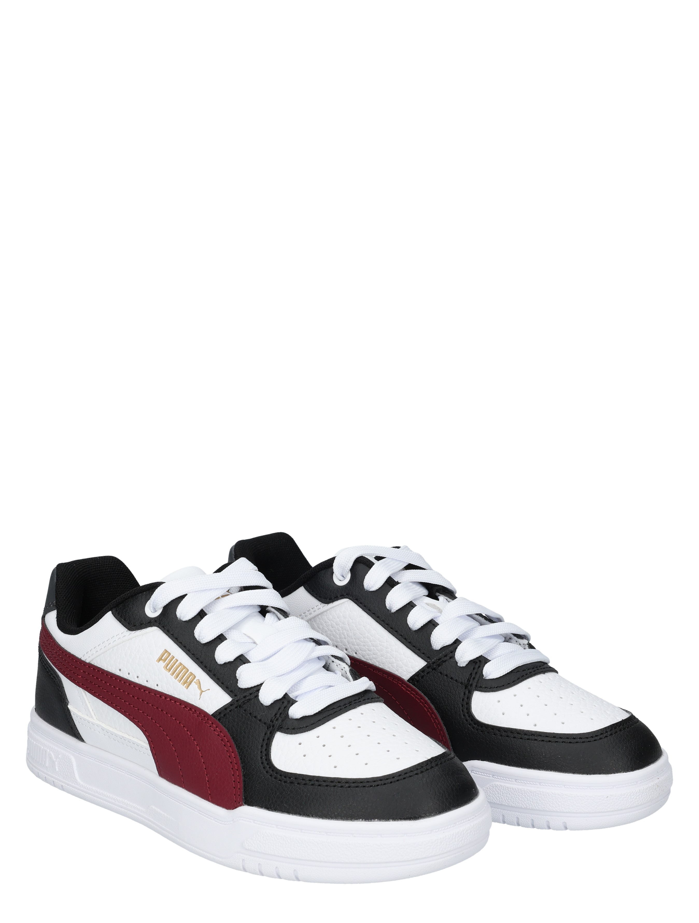sneaker, fitness sneaker, witte sneakers, zwarte accenten, rood band