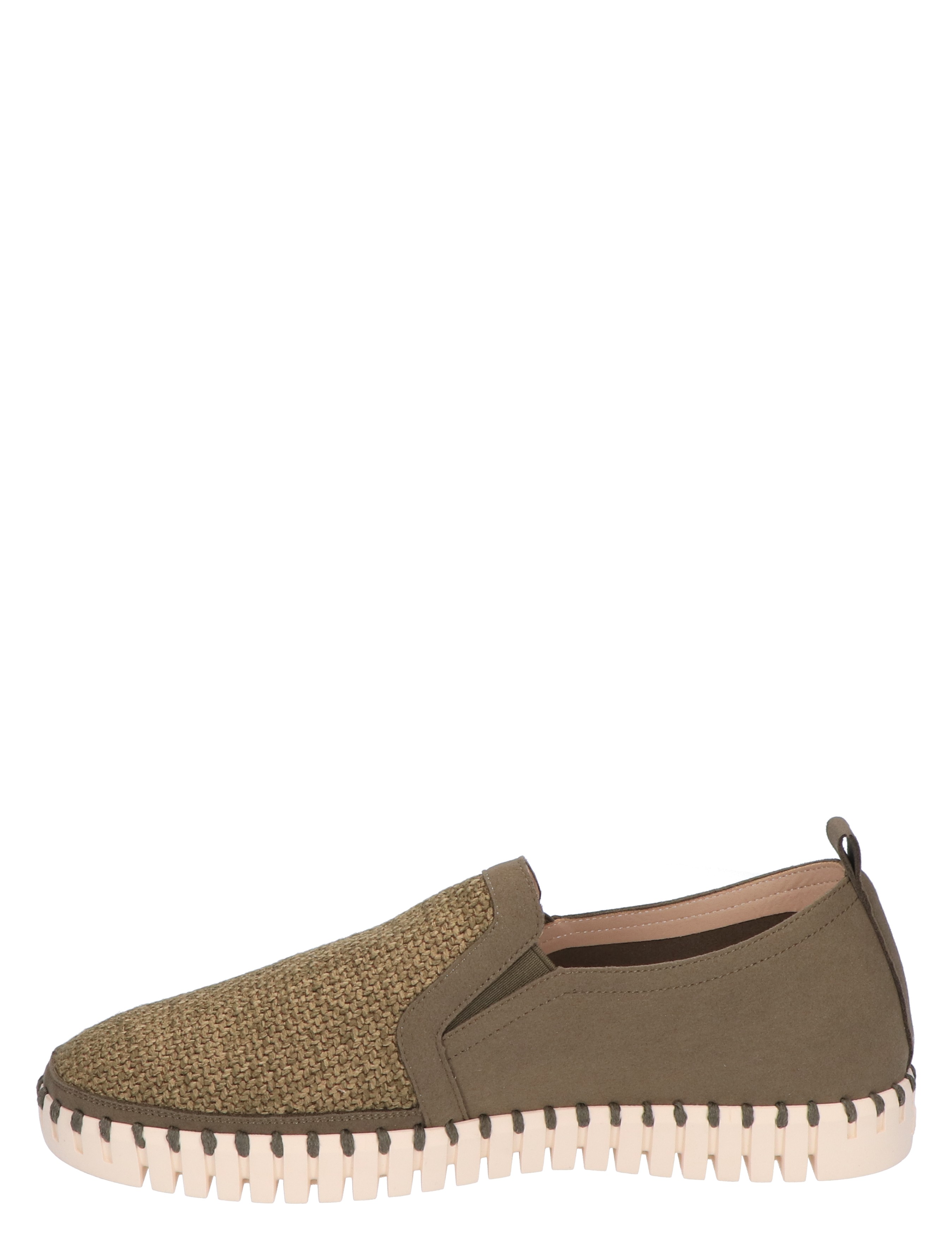 Ilse Jacobsen - Tulip 3885 Men 465 111 Deep Olive - Heren - Espadrilles - 47273_66_2