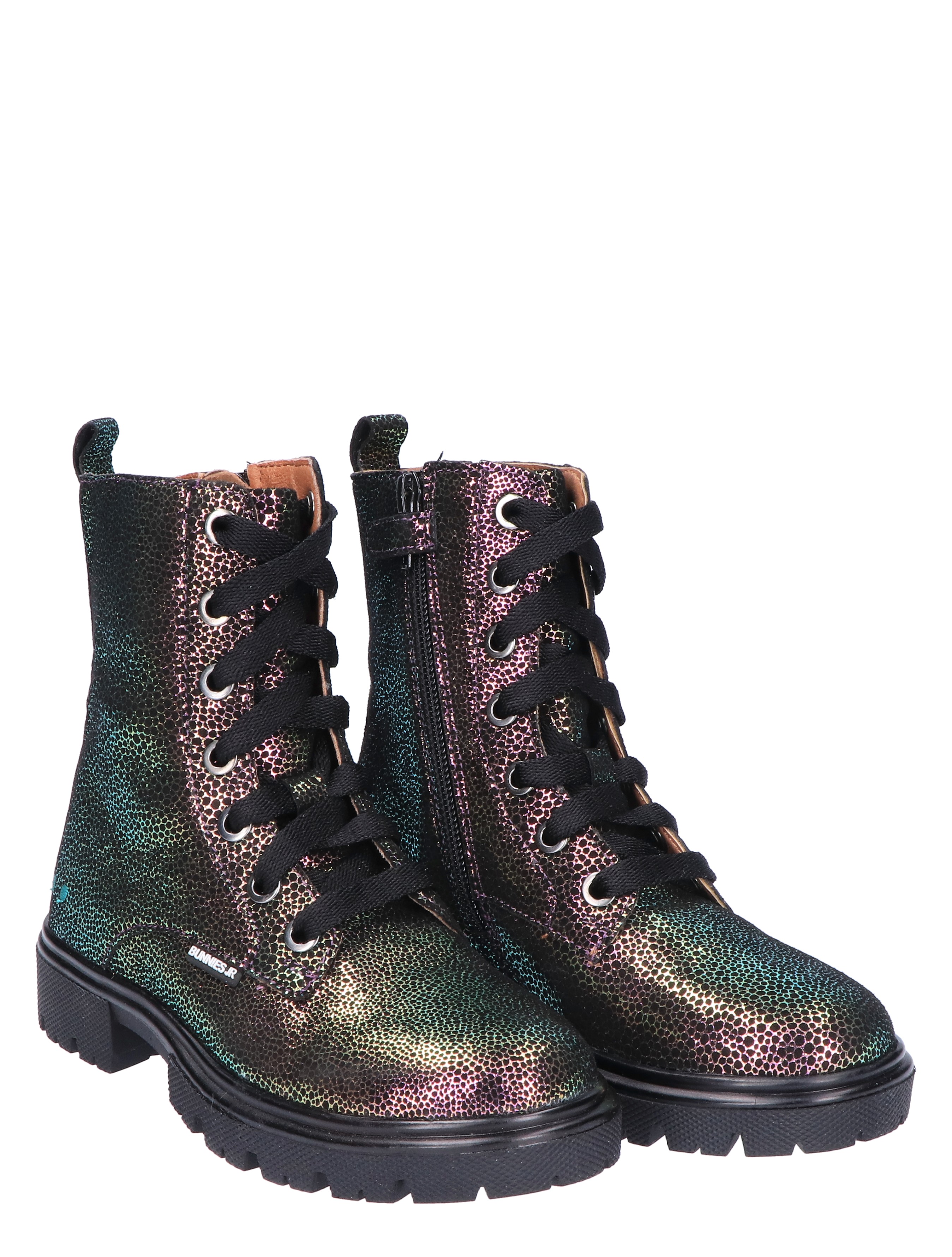 Bunnies - Saar Sterk Multi Color - Meisjes - Veter Boots - Boots - 45727_59_5