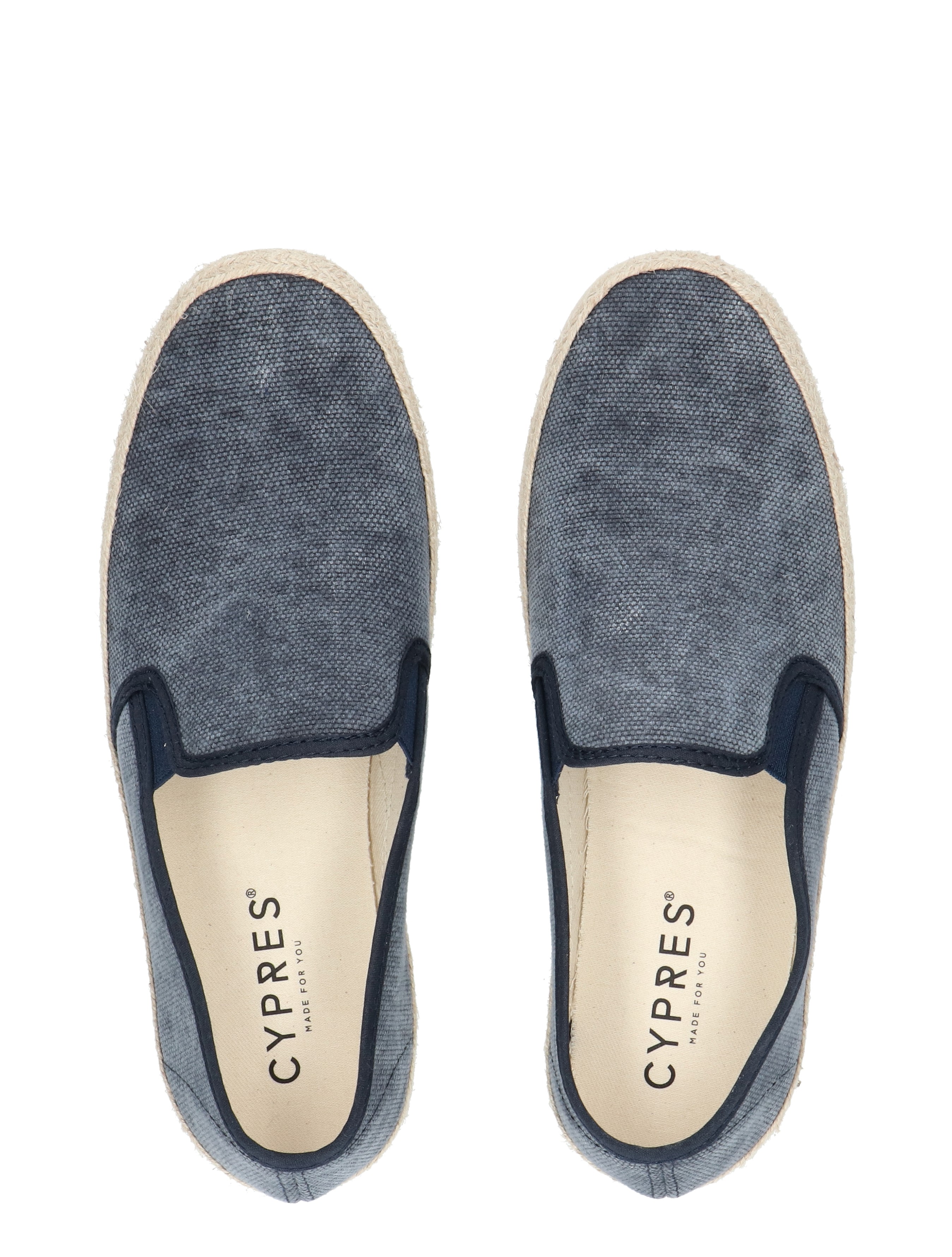 Cypres - Tobias 2616081 Lona Casual Marino - Heren - Espadrilles - 50860_33_7