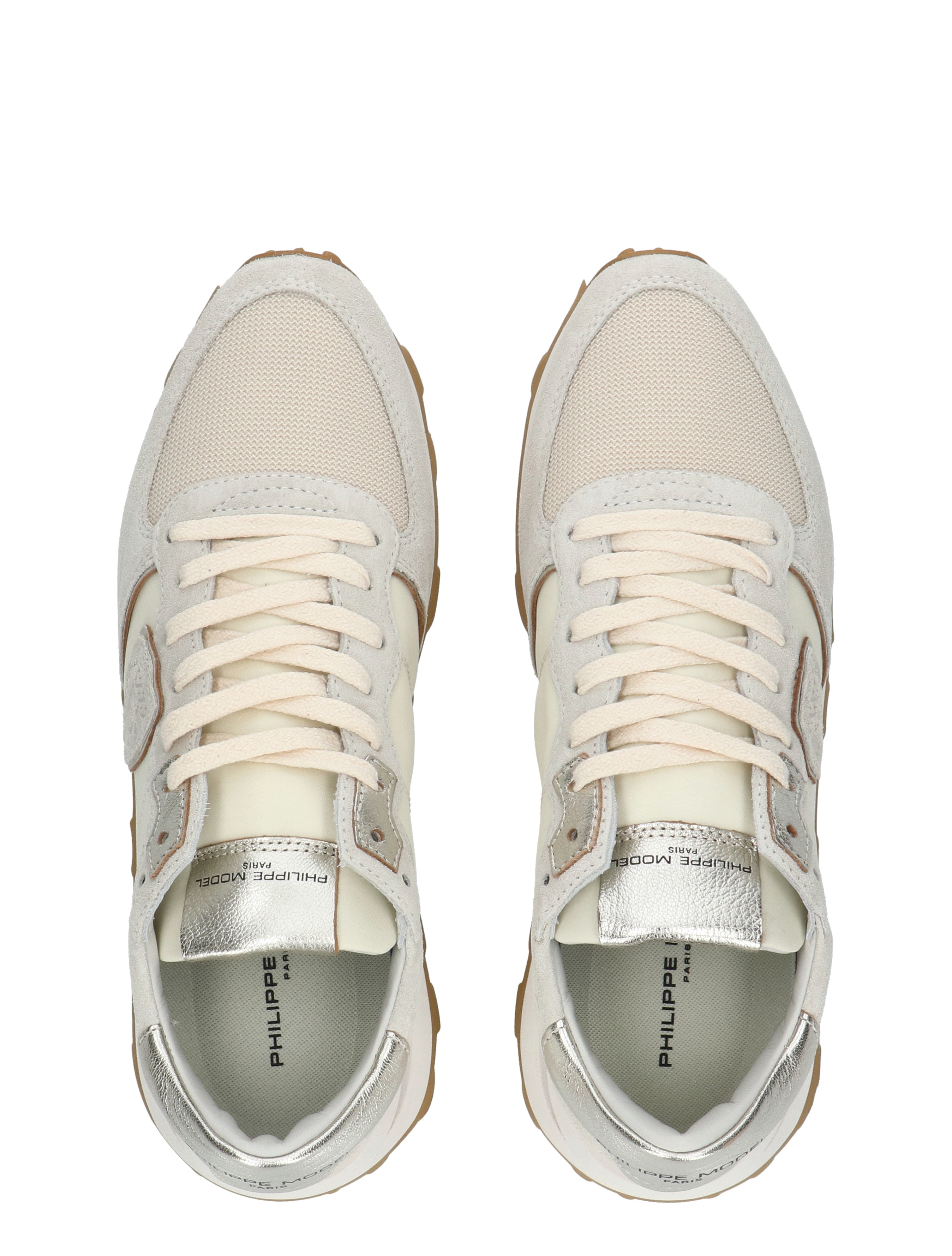 Philippe Model - TKLD Tropez Haute Low Woman W033 Mondial Beurre - Dames - Sneakers - Lage Sneakers - 49963_77_8