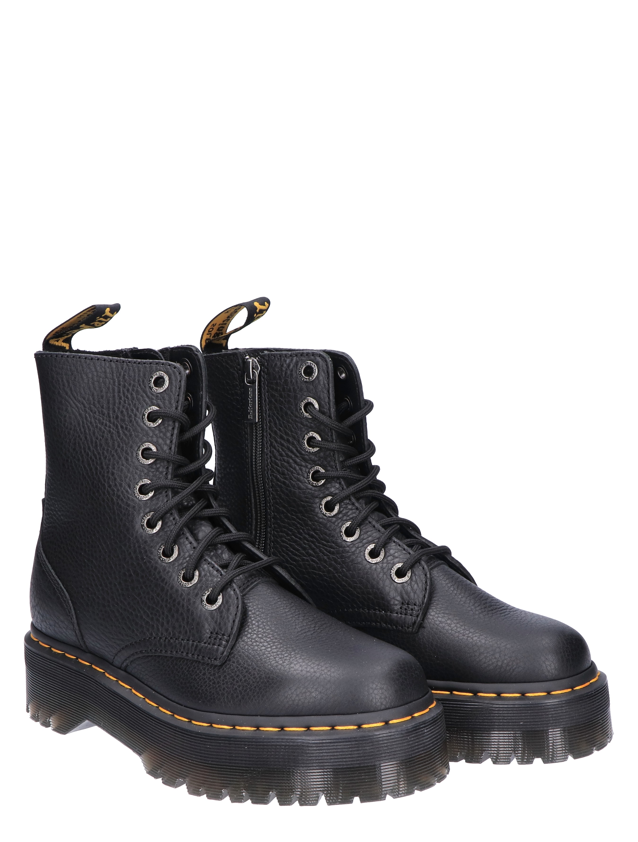 Dr. Martens - Jadon Black Pisa - Dames - Boots - Biker Boots - 45404_11_5