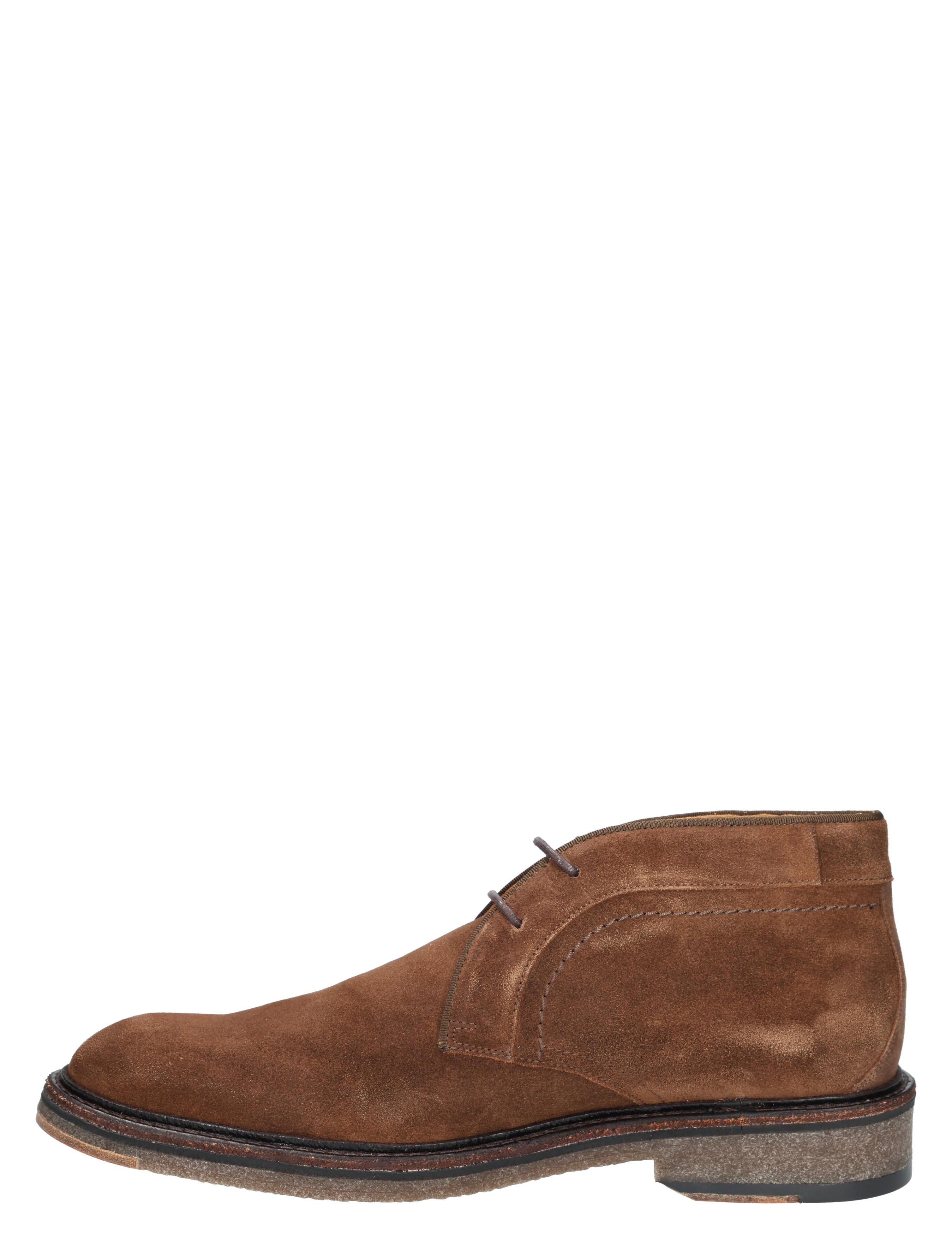 Floris van Bommel - De Tanker SFM-50163 23-01 Cognac H-Wijdte - Heren - Boots - Enkellaarsjes - 49308_02_2